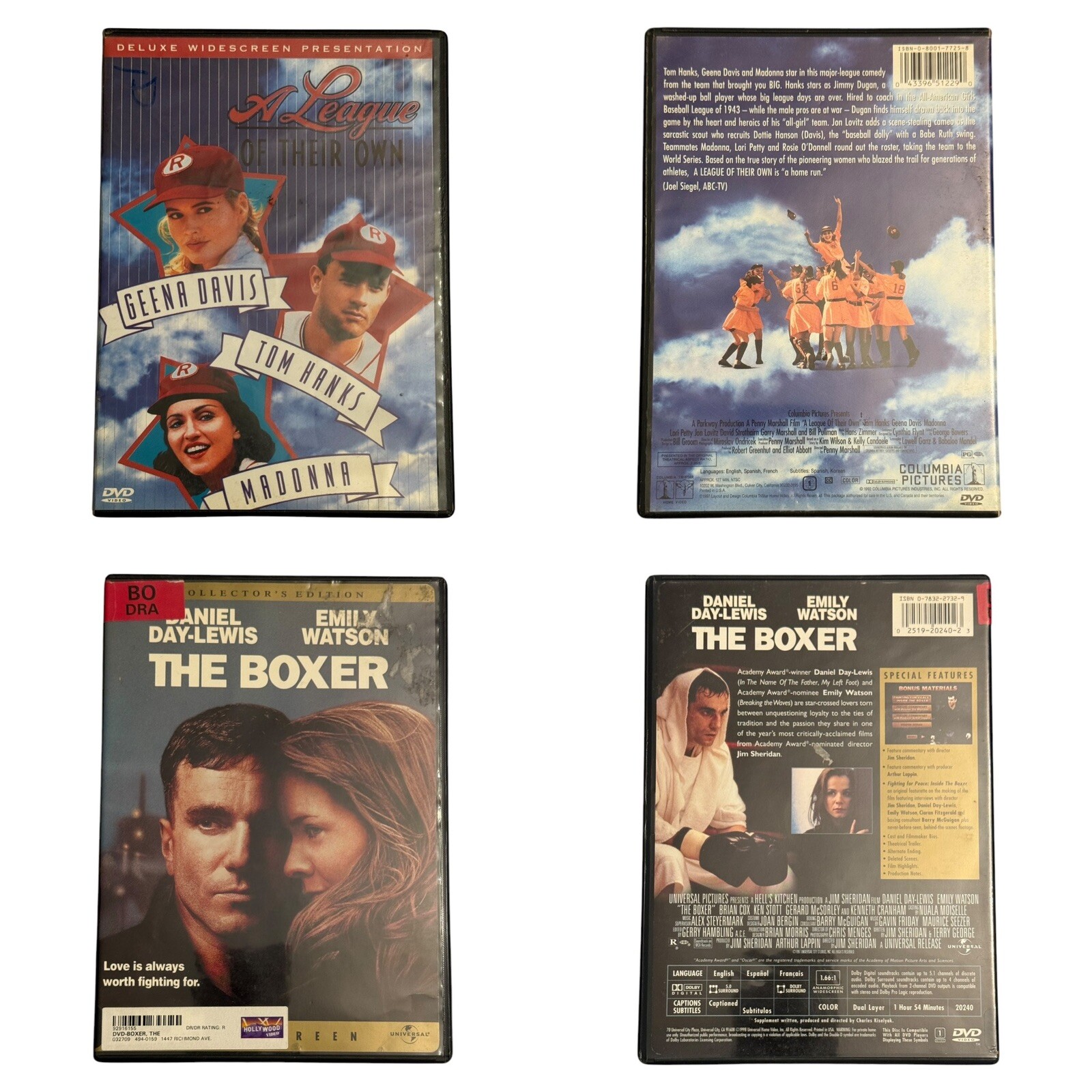 Sports Movie DVD Lot of 12 Rocky Major League Friday Night Lights Good Condition
