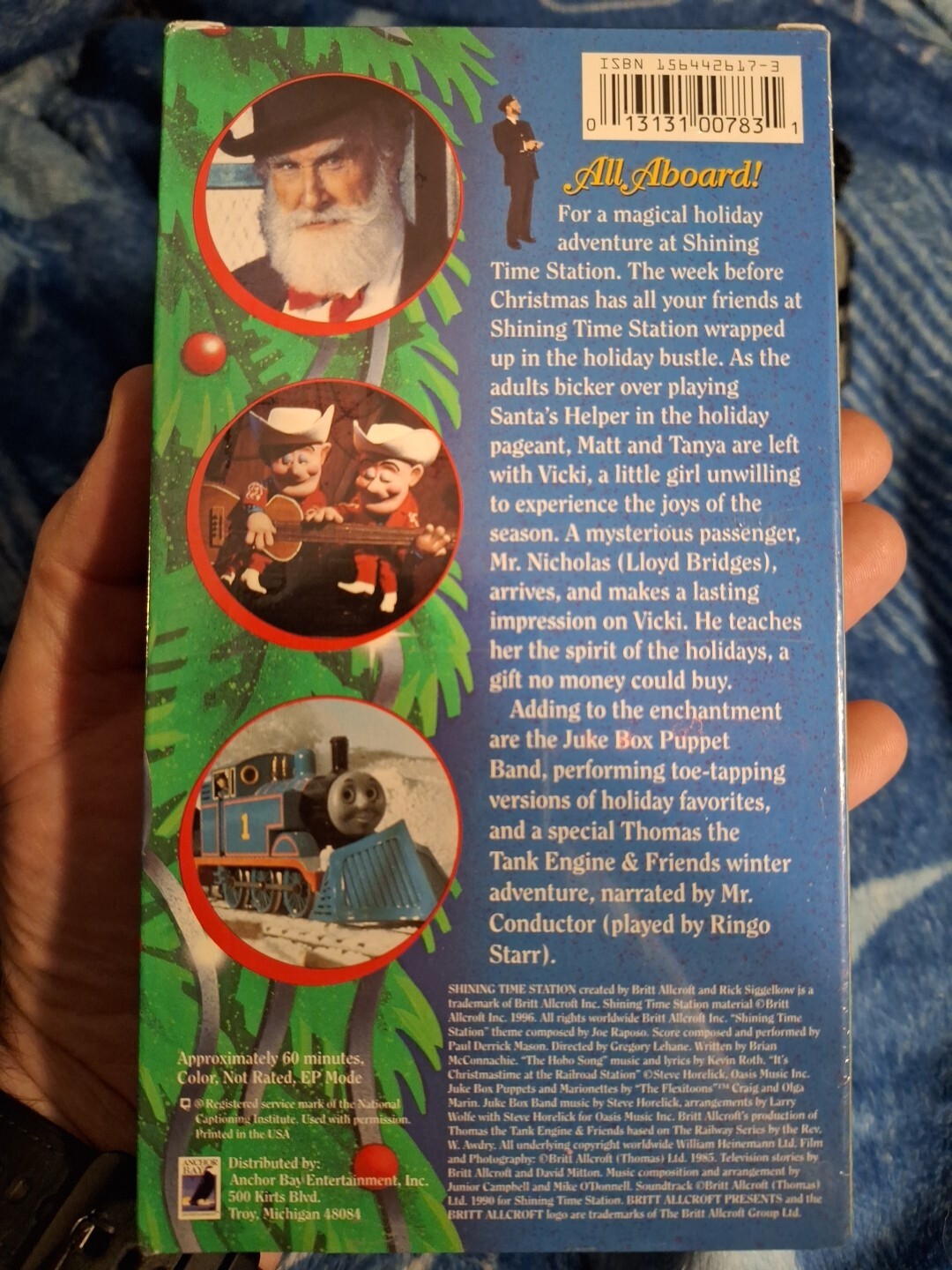 ‘Tis A Gift – Shining Time Station Holiday Special VHS 1996 Rare! Sealed!