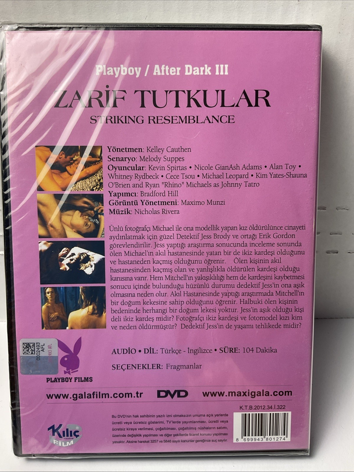 Striking Resemblance – Zarif Tutkular- (Region 2/ PAL) DVD NEW