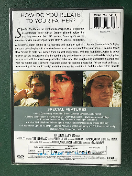 Shot in the Dark (DVD) Adrian Grenier 2011 documentary MINT, SEALED, Ohio seller