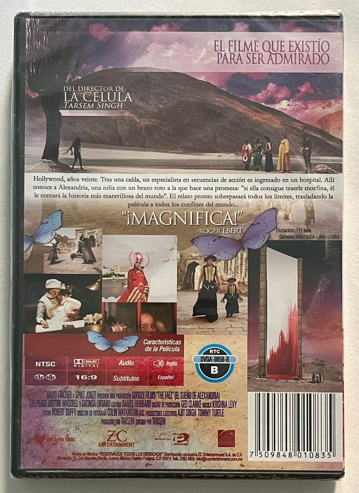 EL SUEÑO DE ALEXANDRIA – BY TARSEM SINGH – MEXICAN DVD FACTORY SEALED