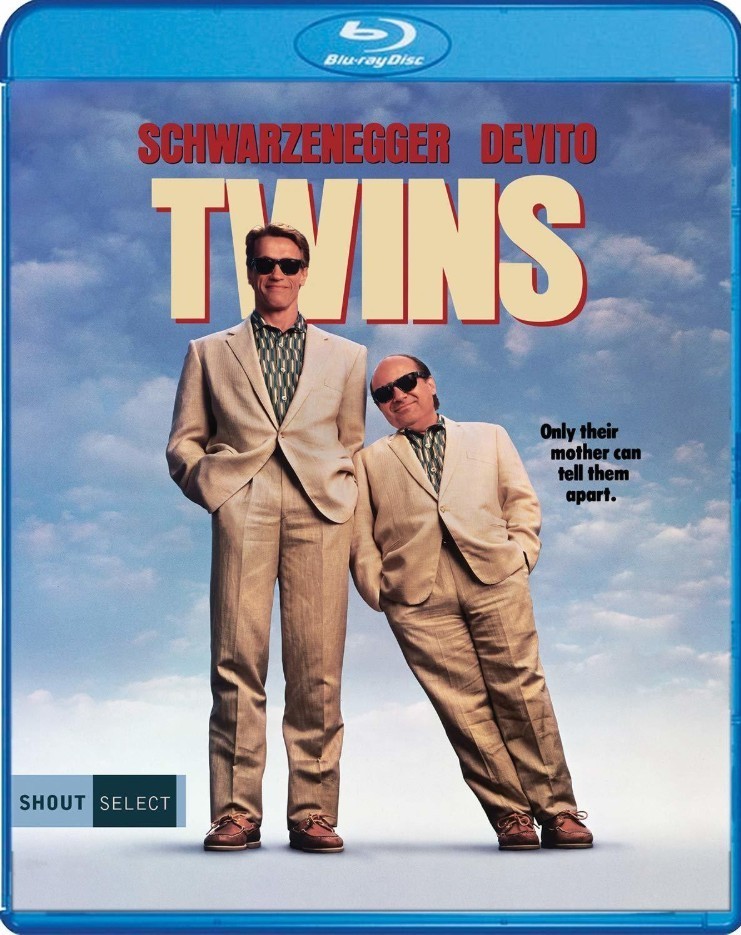 “Twins” by Ivan Reitman with Arnold Schwarzenegger & Danny DeVito 1988 [Blu-ray]