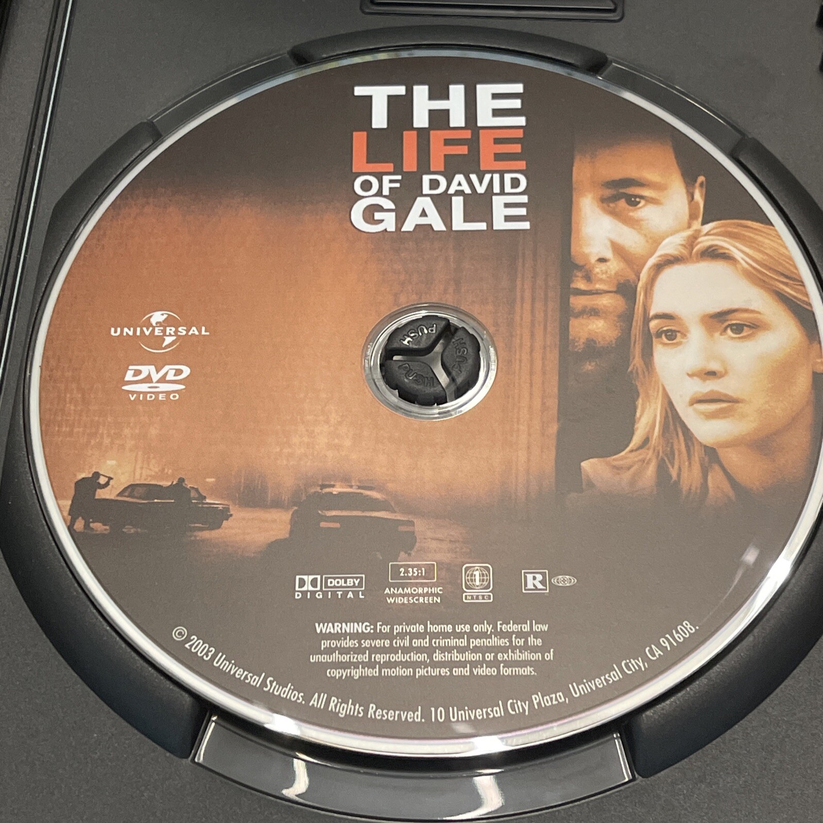 The Life of David Gale (DVD, 2003)