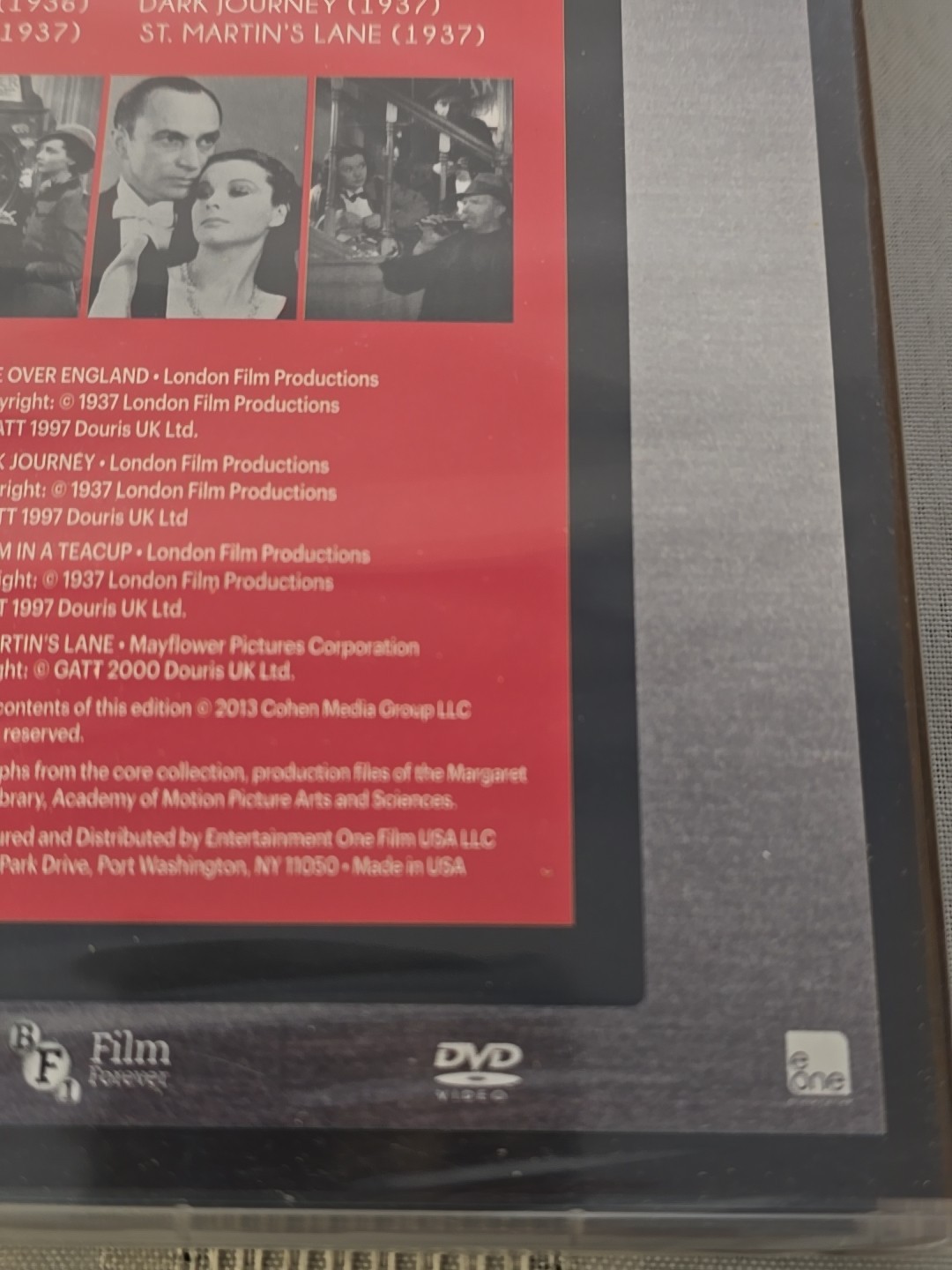 The Vivien Leigh Anniversary Collection DVD