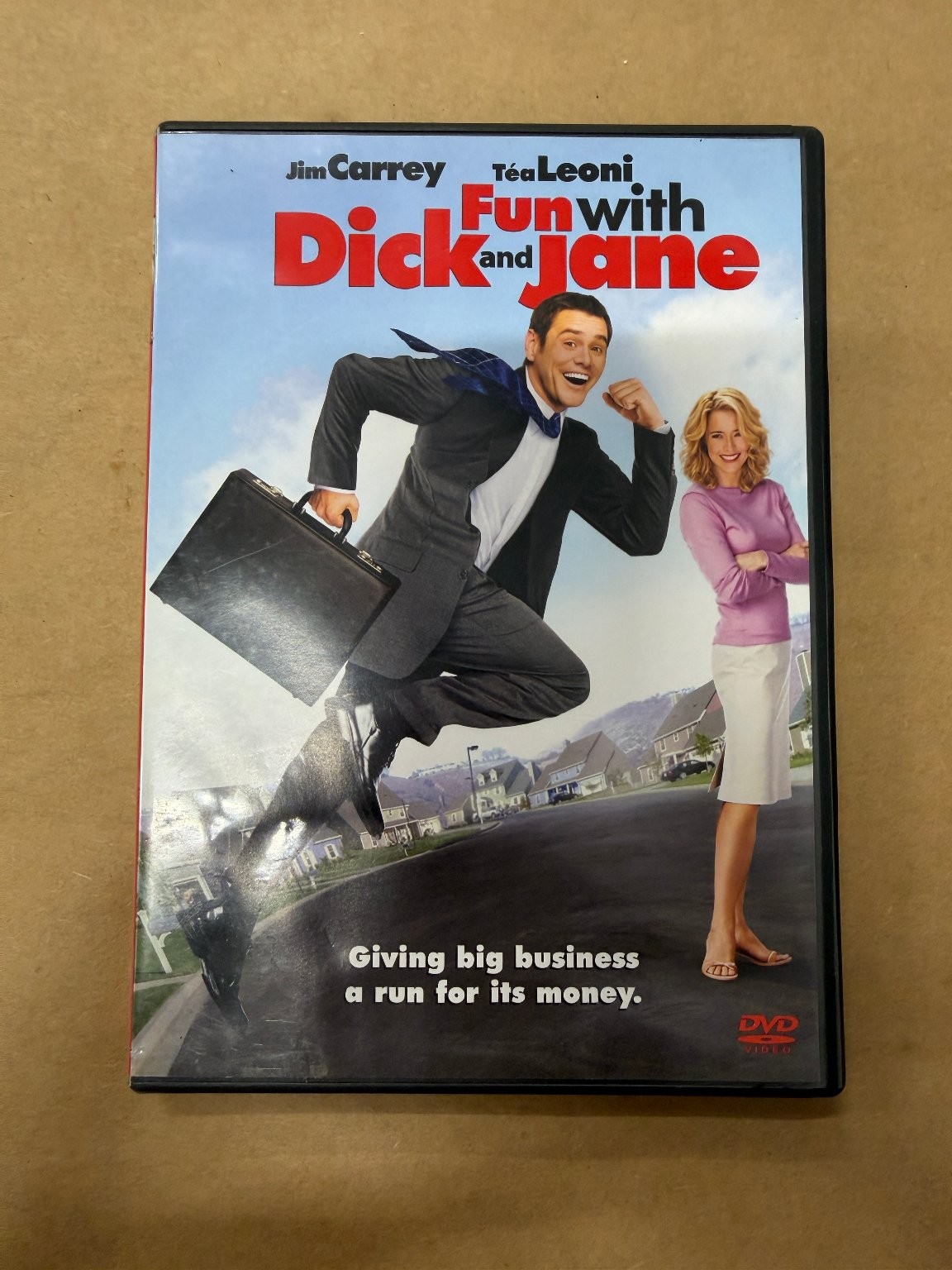 Fun with Dick and Jane DVD 2005 Jim Carrey, Téa Leoni, Dean Parisot, Widescreen