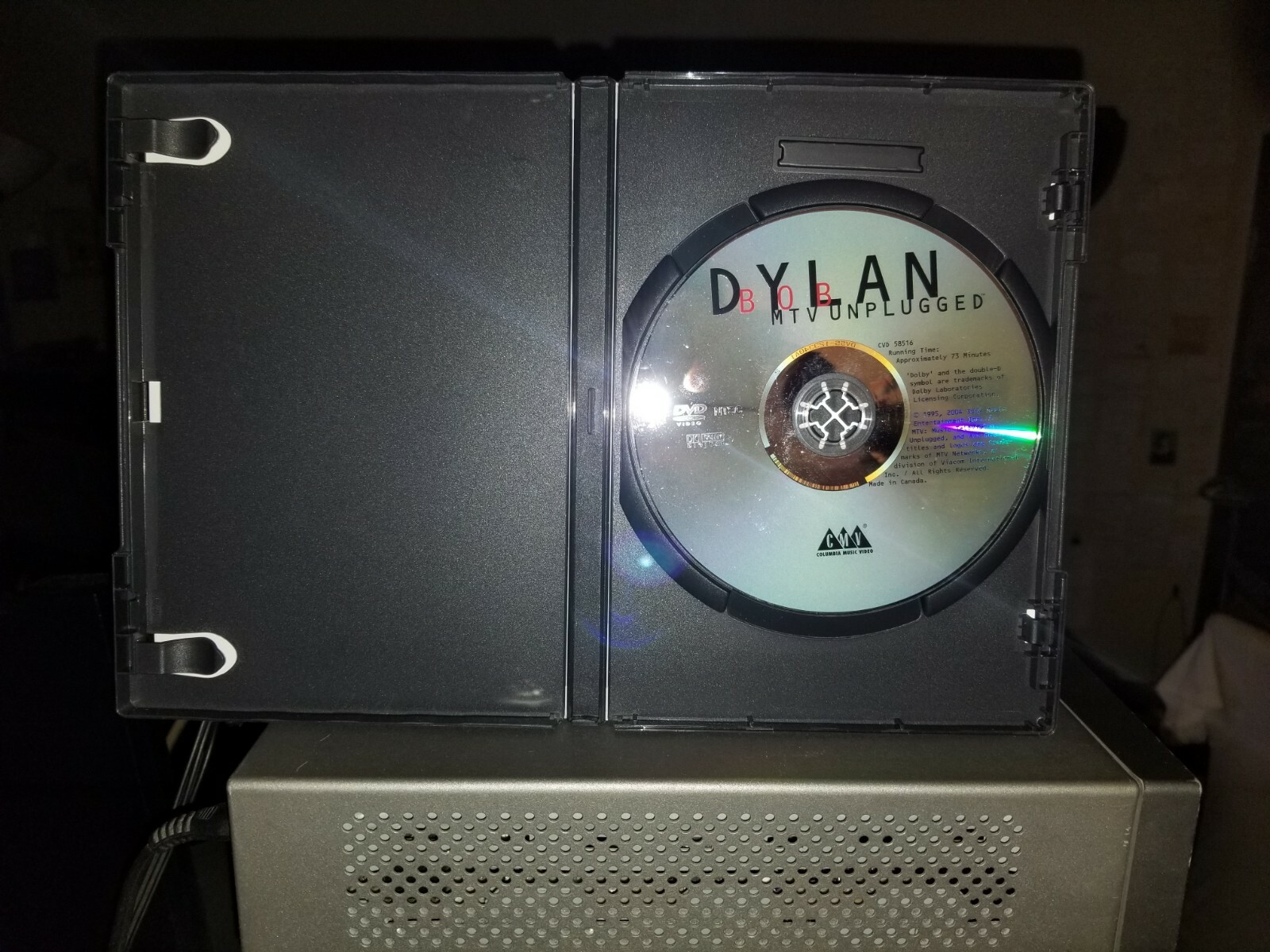 Bob Dylan – MTV Unplugged (DVD, 2004) 12 SONGS RUNNING TIME 1HR:13MIN, NTSC DVD