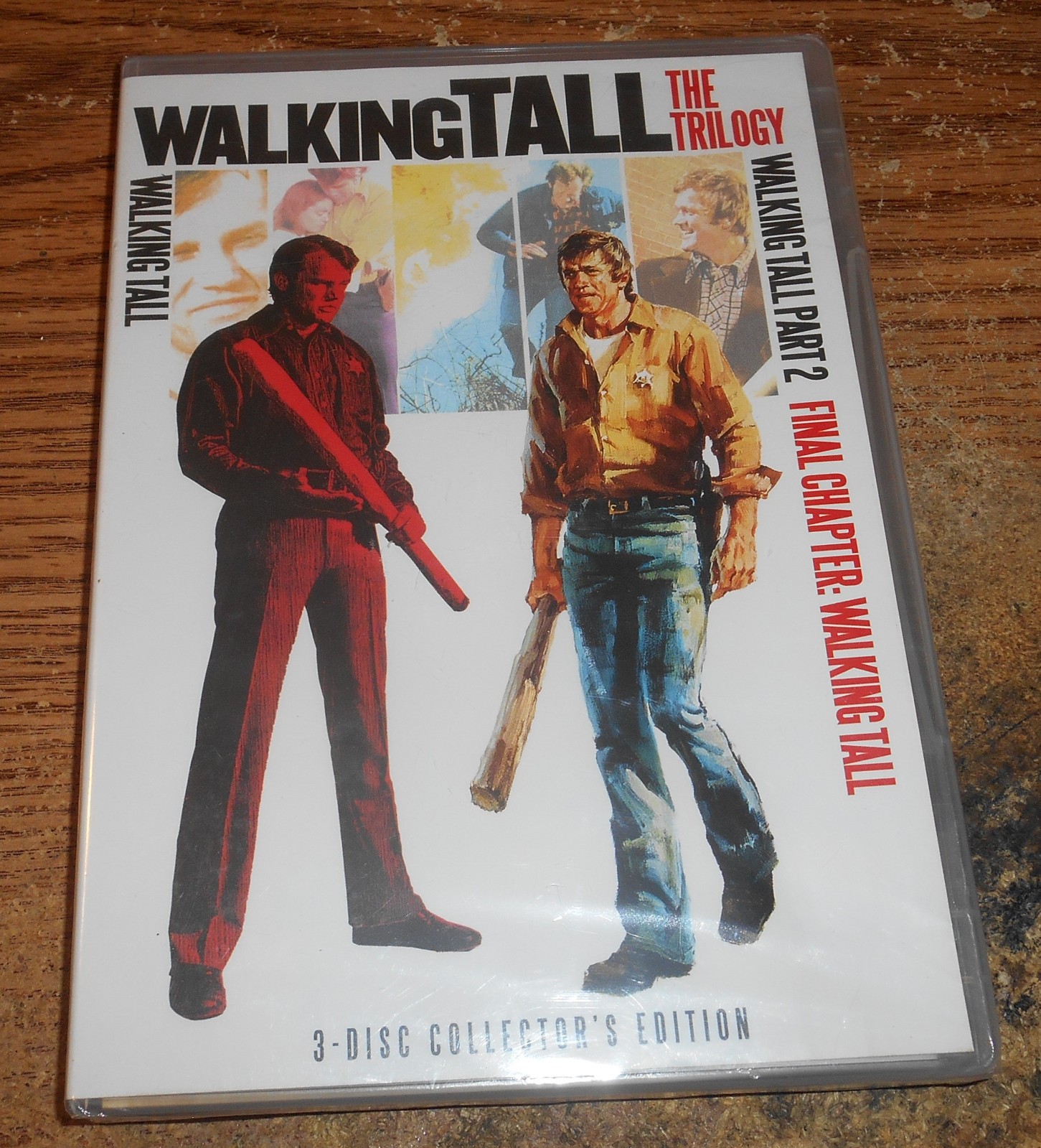 WALKING TALL THE TRILOGY DVD/JOE DON BAKER/BO SVENSON/SHOUT FACTORY/NEW & SEALED