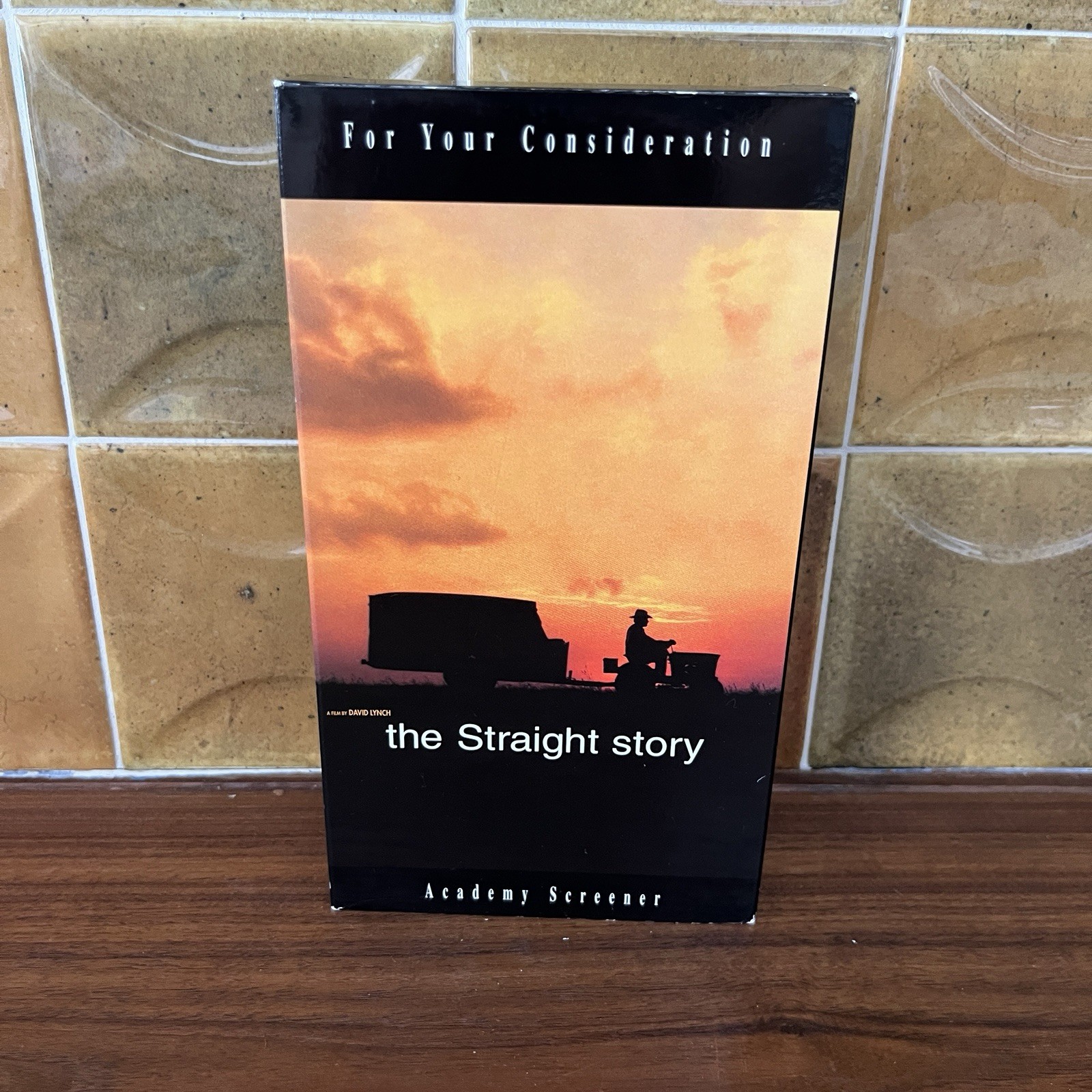 The Straight Story VHS 1999 David Lynch Academy Screener FYC Buena Vista