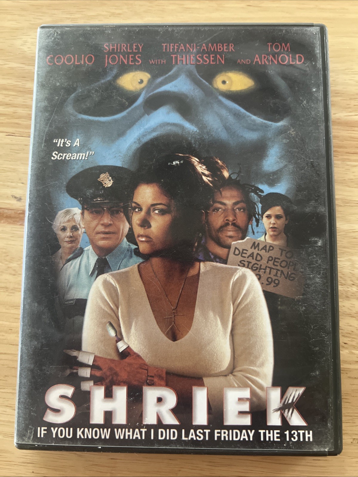 Shriek if You Know What I Did Last Friday the 13th (DVD, 2000) Album, Art, And D