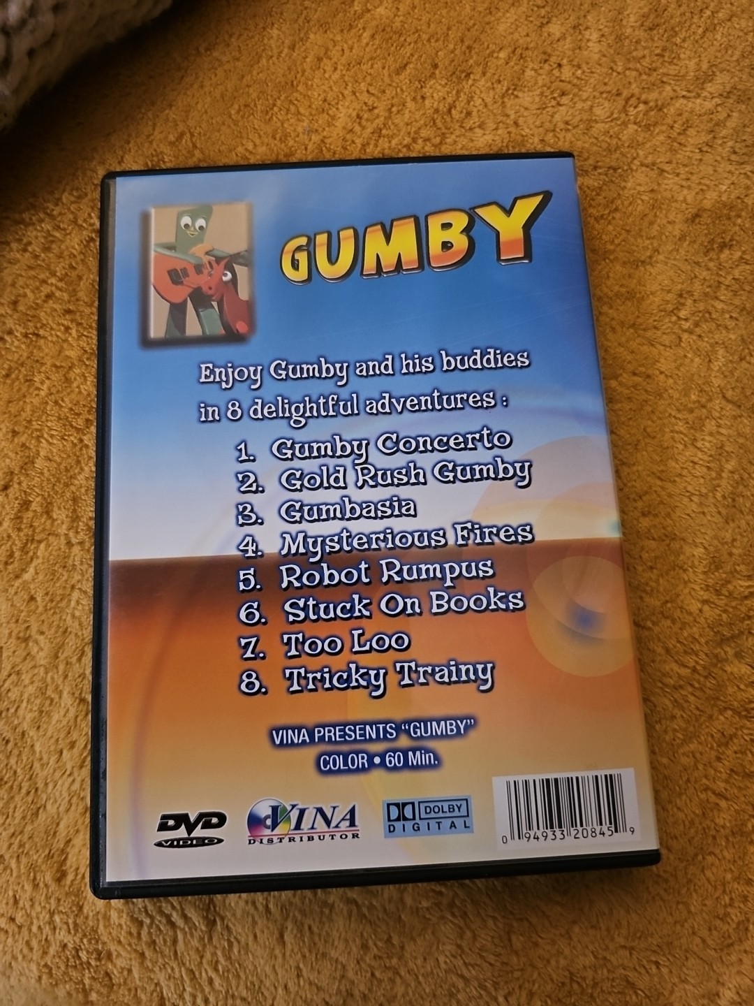 Gummy DVD 8-Delightful Shows Vintage Vina Distributor Vintage