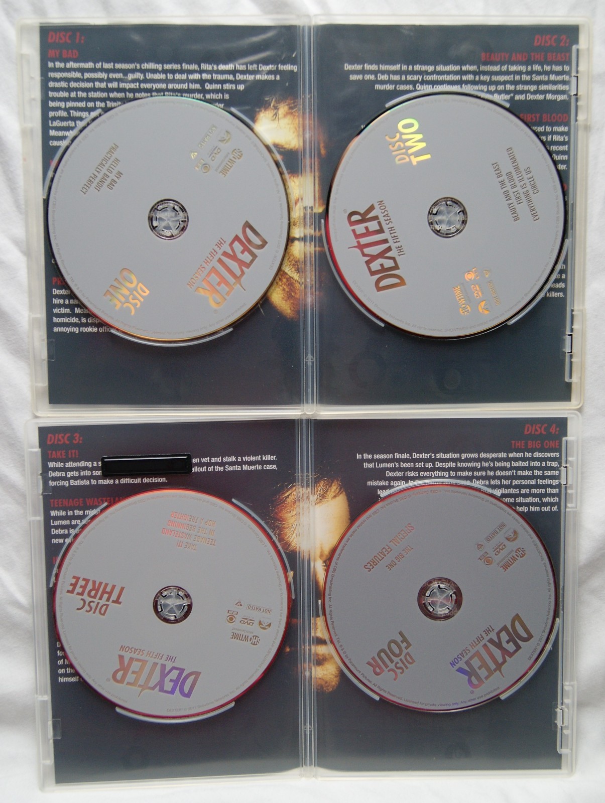 dexter seasons 3 4 5 (DVD lot)