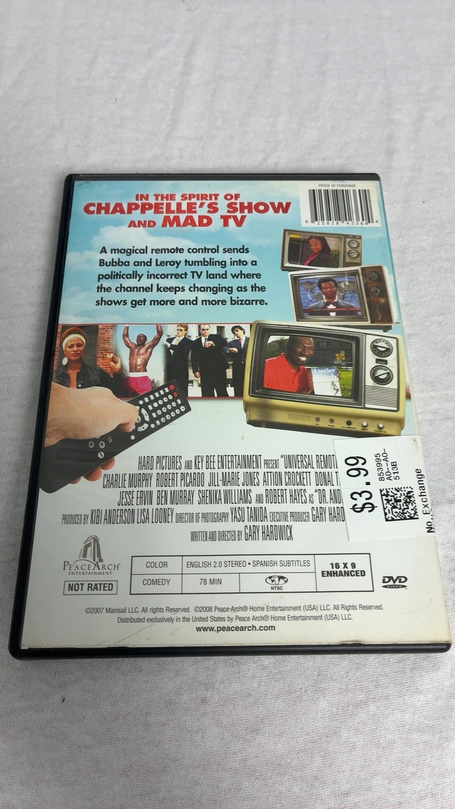 Universal Remote 2008 DVD Gary Hardwick **Save up to 45%**