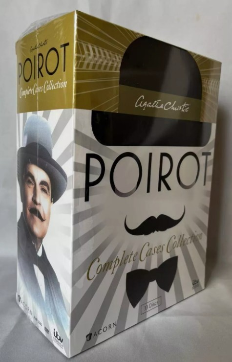 Agatha Christies Poirot Complete Series Seasons 1-13 (DVD , 33-Disc Box Set NEW)