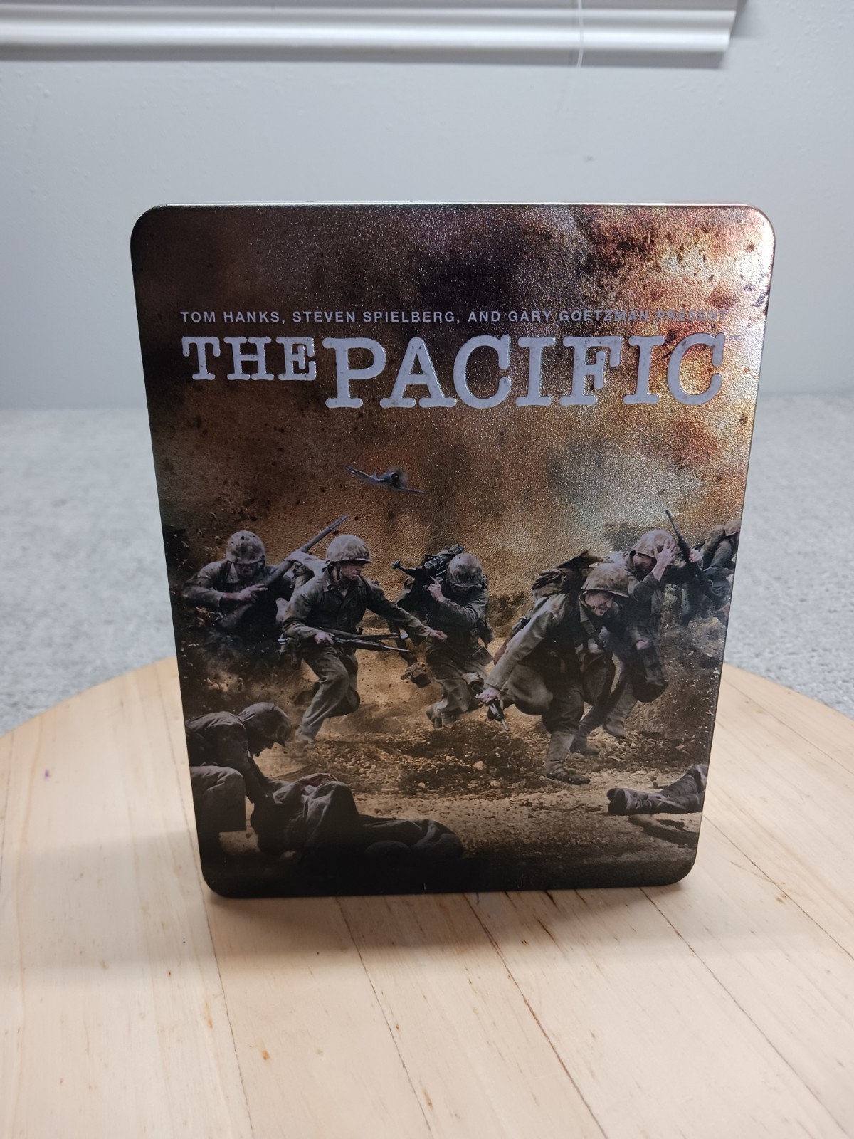 Metal Box Set Blu Ray “The Pacific” Tom Hanks, Steven Spielberg, Gary Goetzman