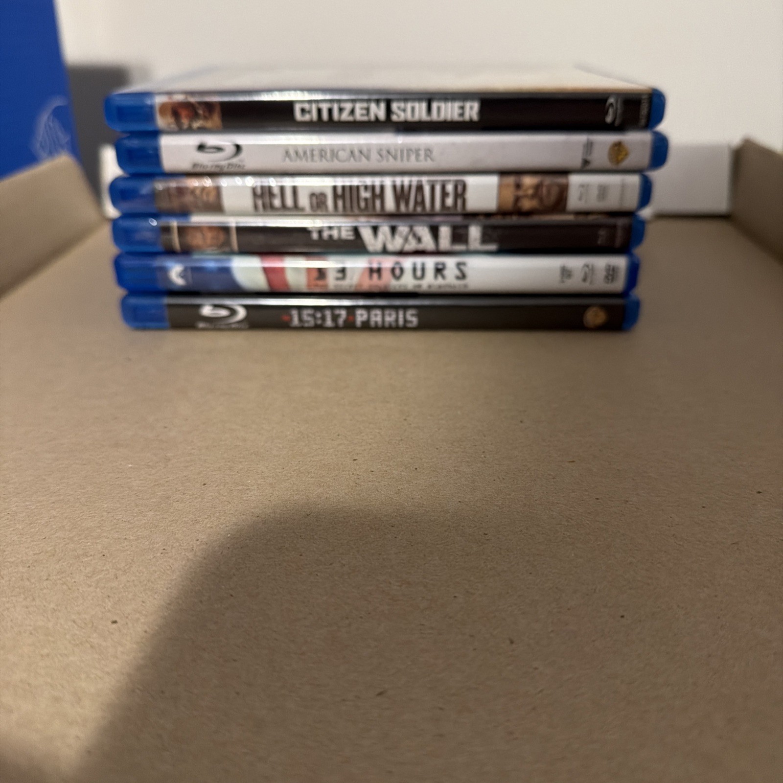 Lot of 6 Military Blu-ray Movies: War Action Adventure