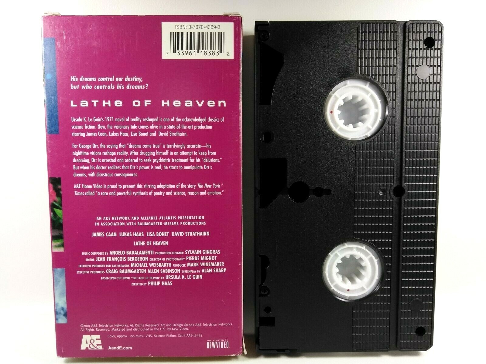 Lathe of Heaven (VHS, 2001) Lukas Haas, James Caan, Lisa Bonet