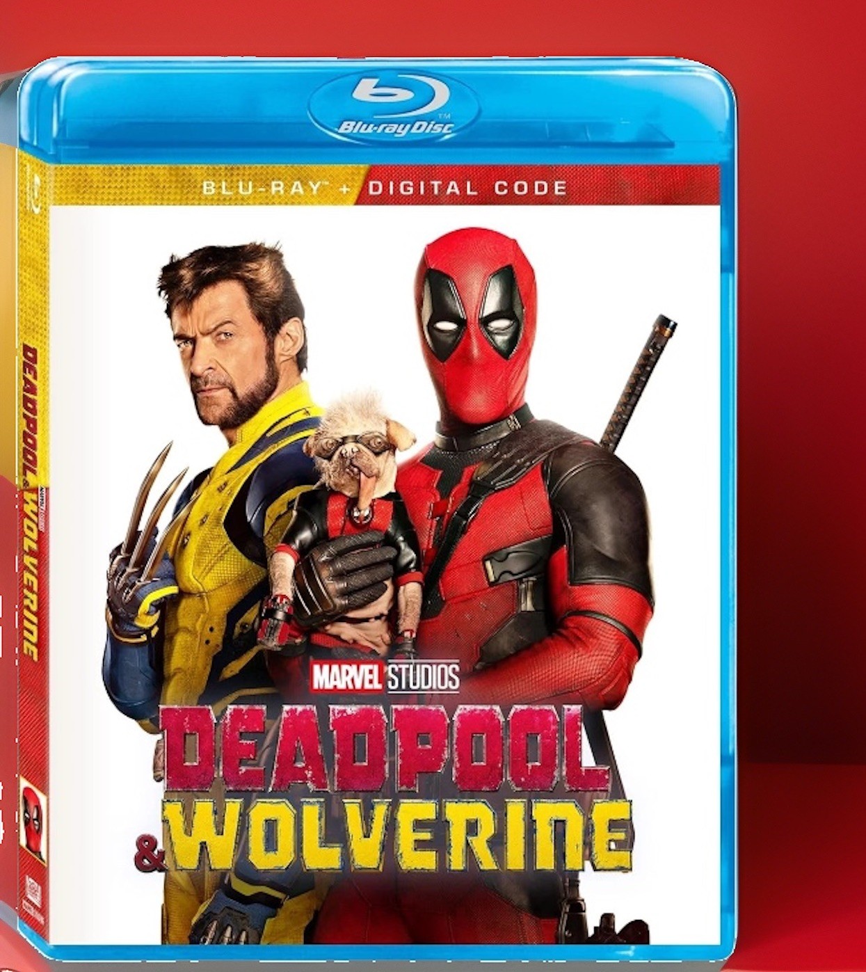 NEW MARVEL Deadpool and Wolverine Blu-ray + Digital