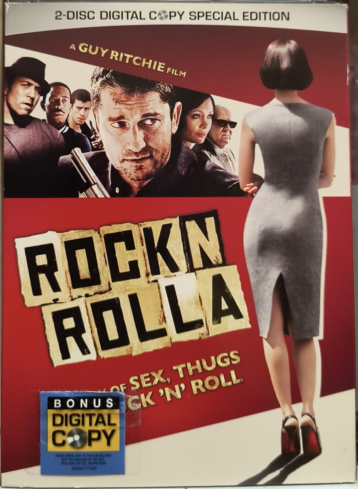 Rock N Rolla Rock N Rolla 2-Disc Set DVD Guy Ritchie Gerard Butler New Sealed