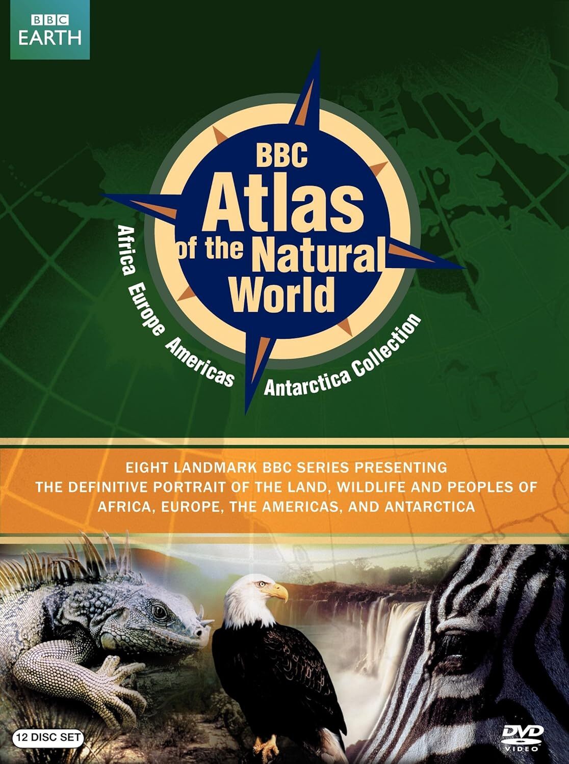 BBC Atlas of the Natural World (12) DVD SET New Sealed!