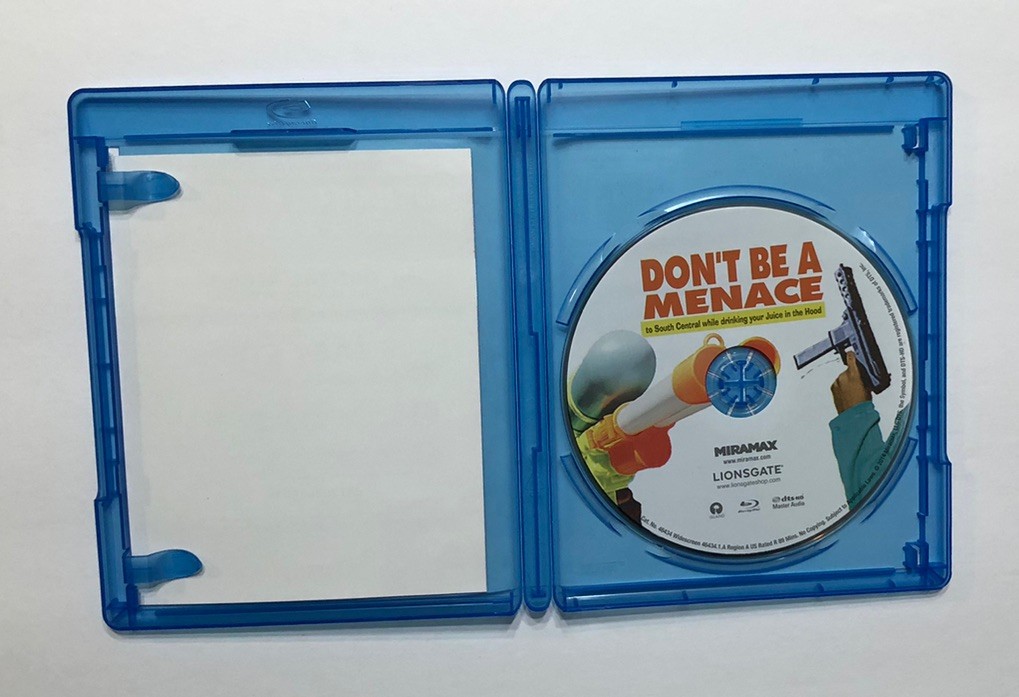 DONT BE A MENACE TO SOUTH CENTRAL (1995) BLU-RAY WAYANS OOP HTF MIRAMAX 2014