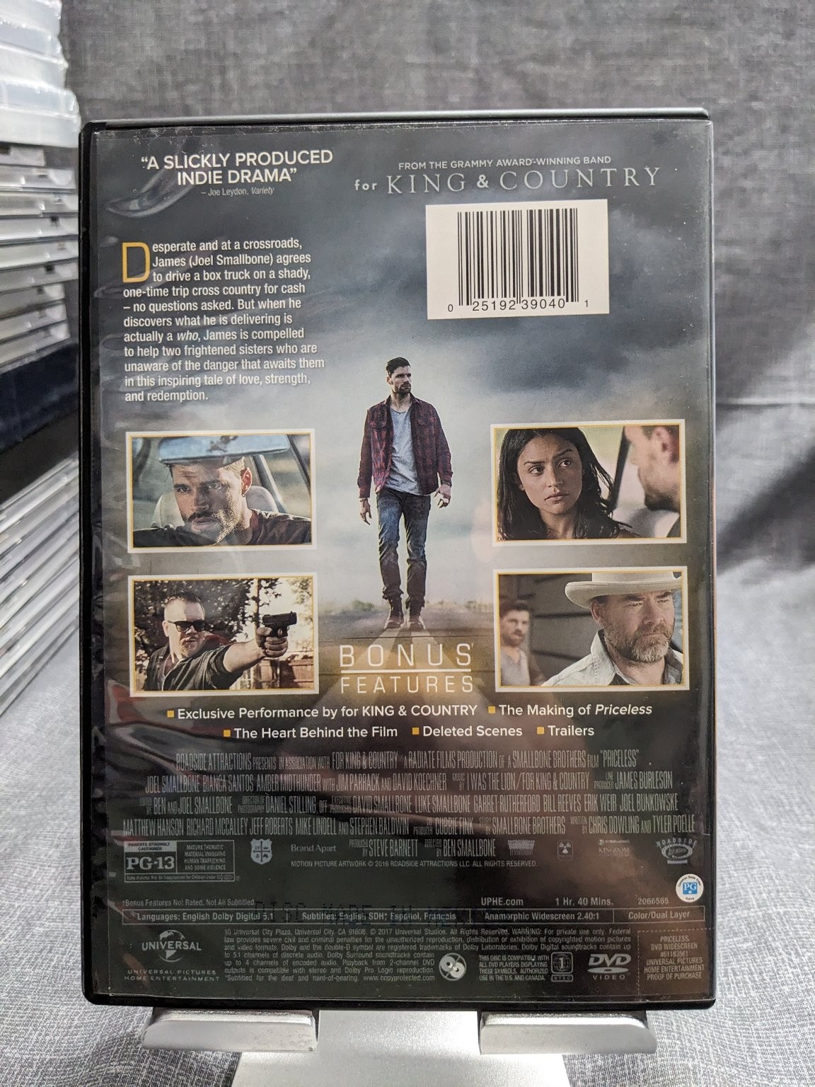 Priceless DVD 2016 Joel Smallbone, Ben Smallbone, For KING & COUNTRY