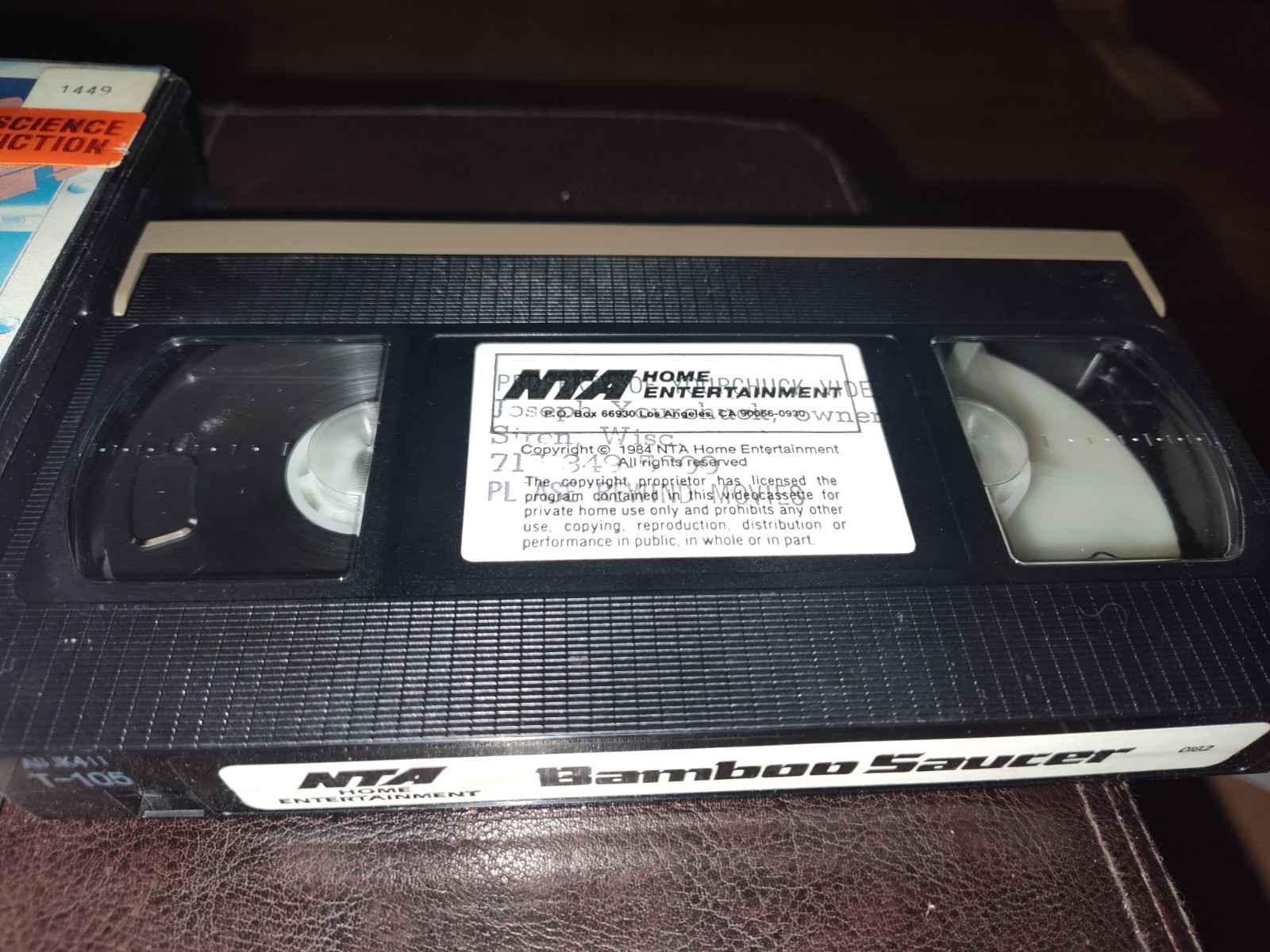 Bamboo Saucer Cold War Sci-Fi UFO VHS 1968 Movie Film Dan Duryea Lois Nettleton