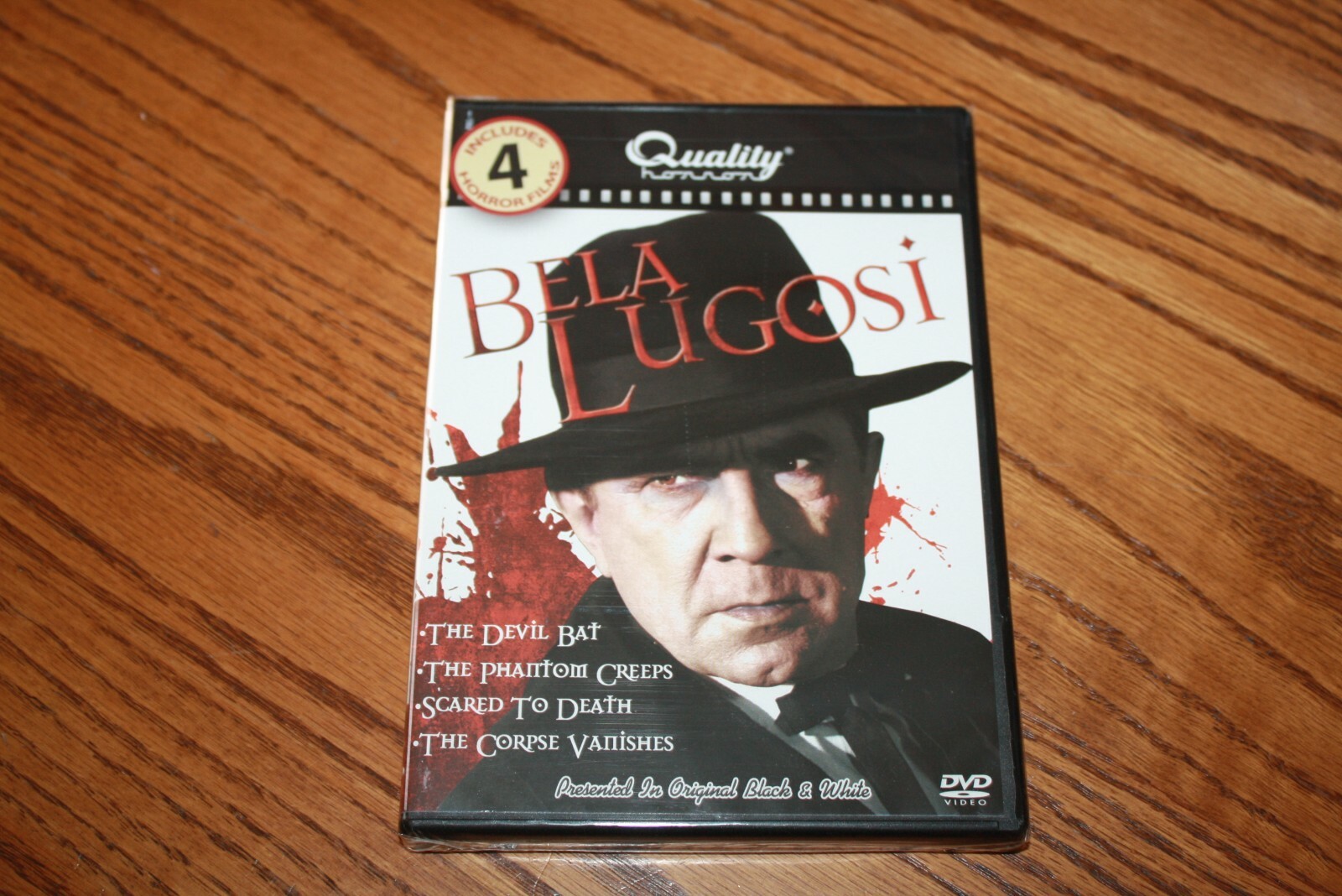 Quality Horror DVD Bela Lugosi 4 Horror Films NEW