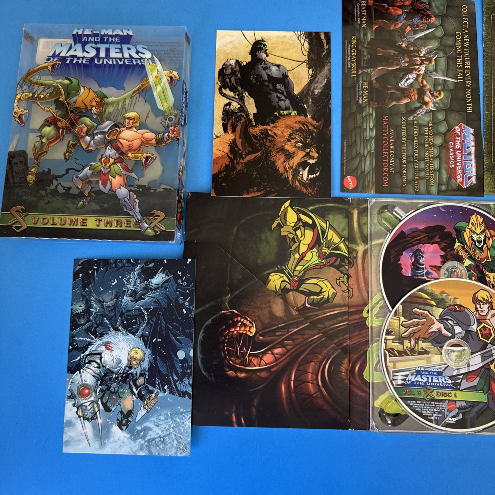 He-Man and the Masters of the Universe – Volume 3 (DVD, 2008, 3-Disc Set)