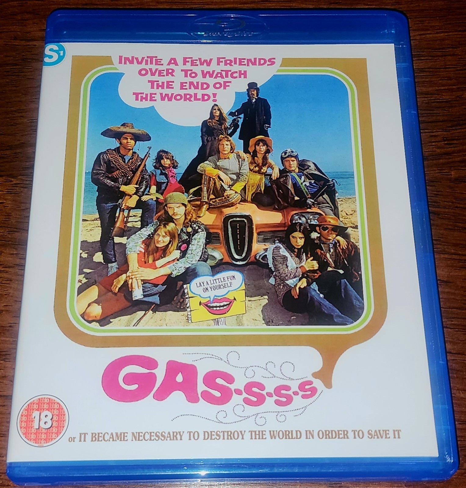 Gas-s-s-s (1970) Blu Ray Signal One Region B UK Import Bud Cort Roger Corman