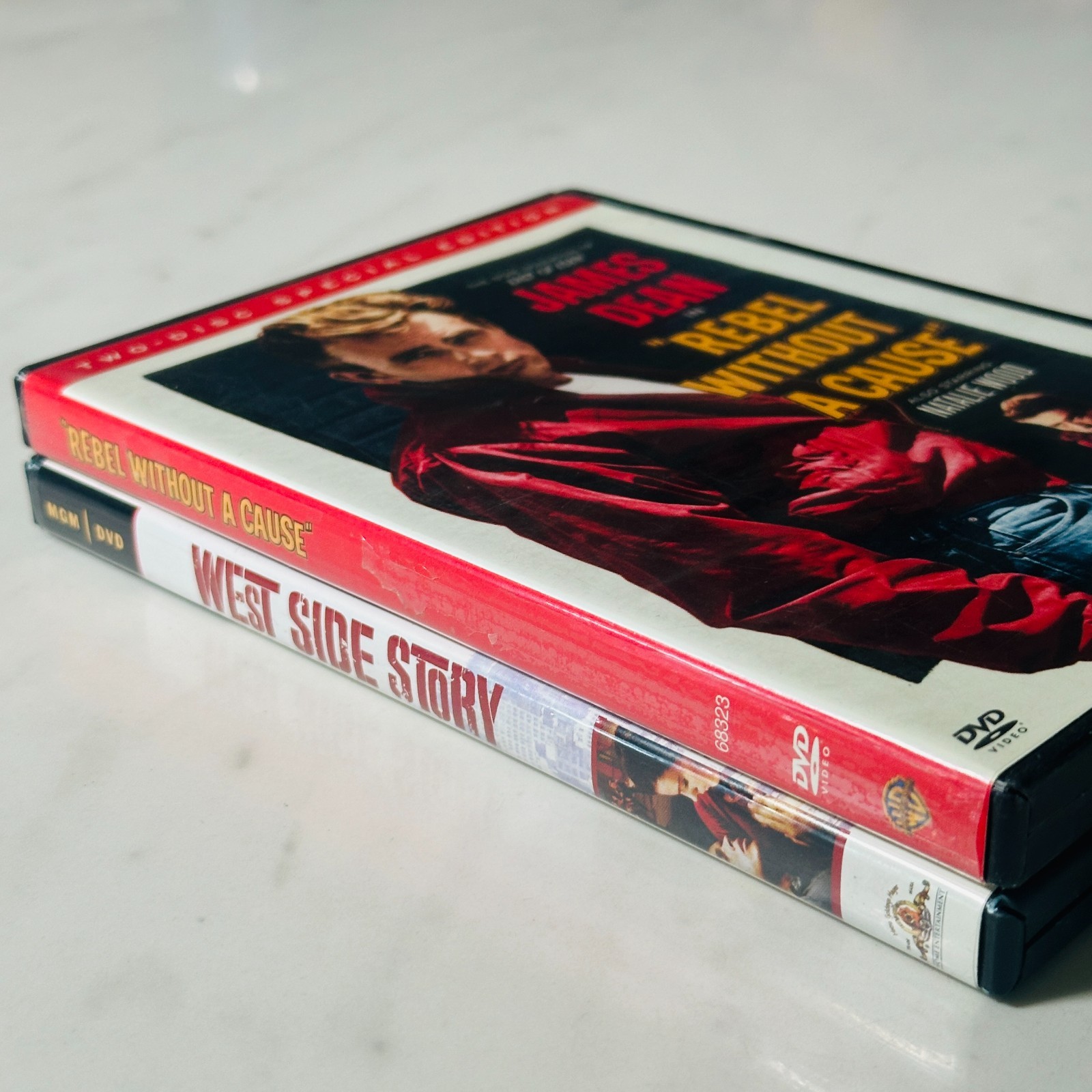 Natalie Wood – DVD Lot of 2 – Rebel Without a Cause – West Side Story