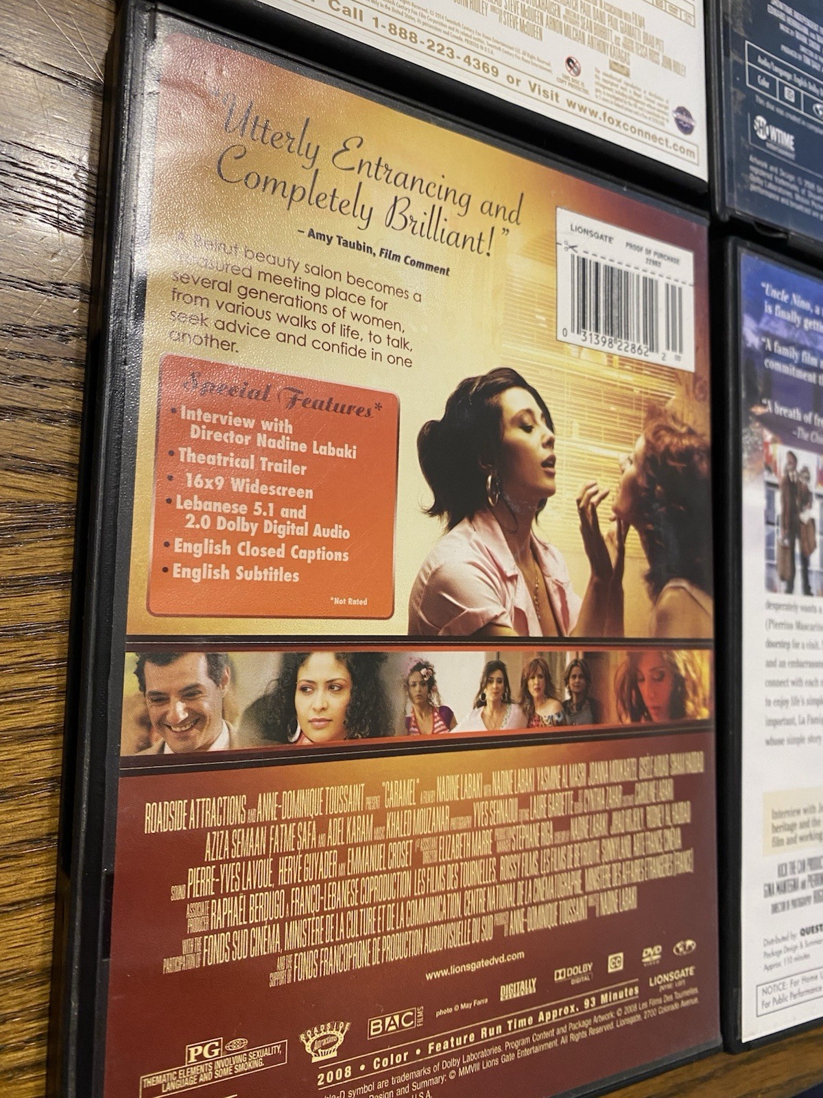 Drama Dvd Lot Caramel Bereft Uncle Nino 12 Years A Slave Brad Pitt Vinessa Shaw