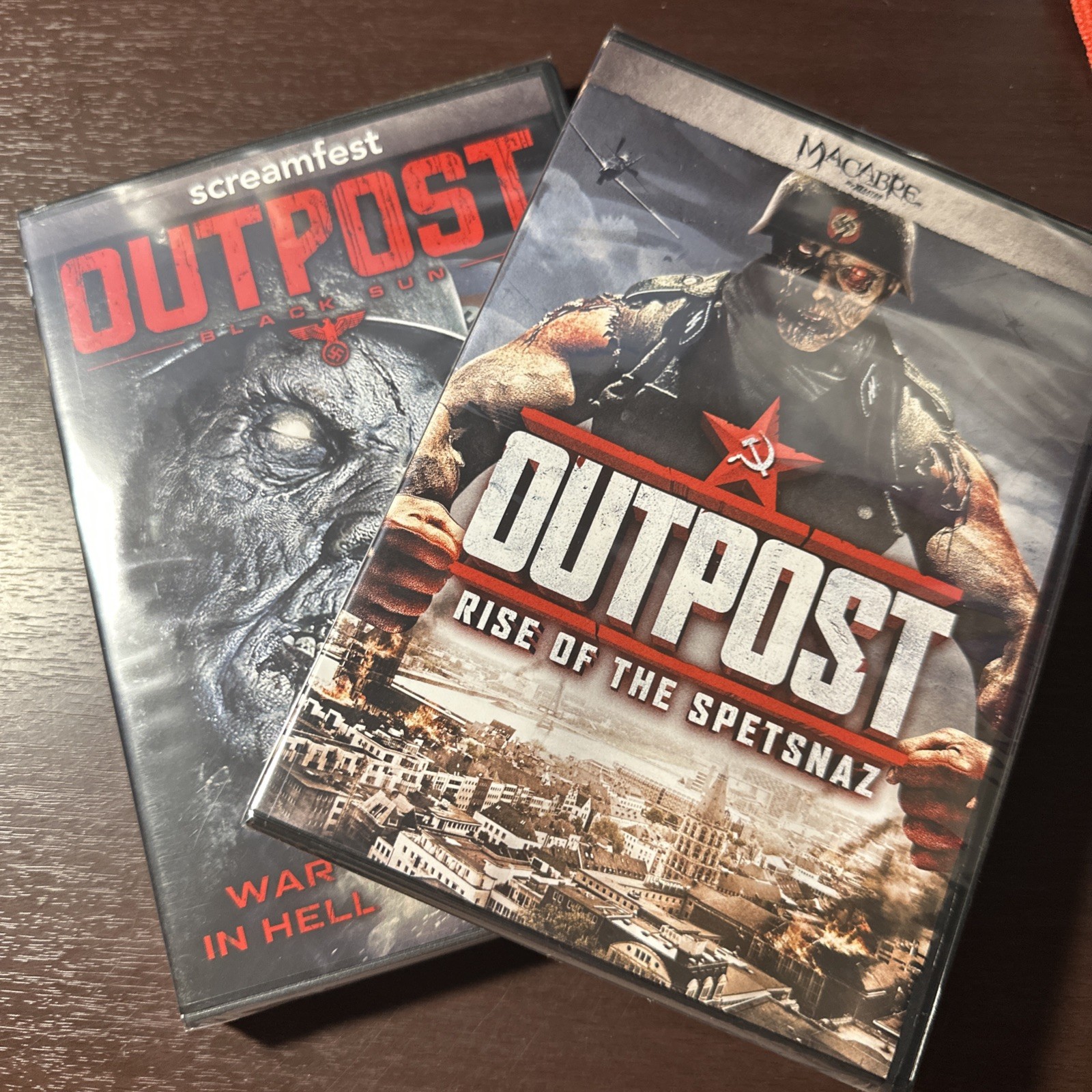 Outpost: Black Sun + Rise Of Spetsnaz Bundle Of 2 Zombie DVD Horror War Both NEW
