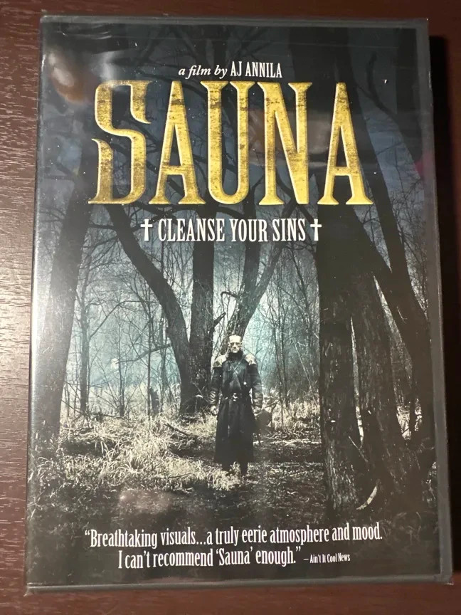 Sauna Cleanse Your Sins DVD 2008 Finnish Folk Horror Cult AJ Annila NEW SEALED