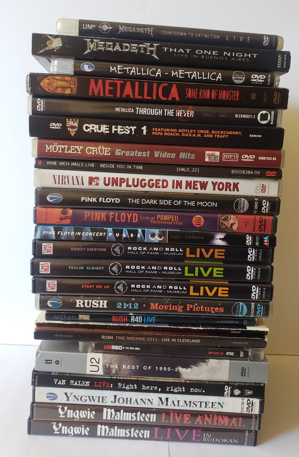 DVD Collection: Rock, Hard Rock, Heavy Metal-Music Video/Concert/Etc.