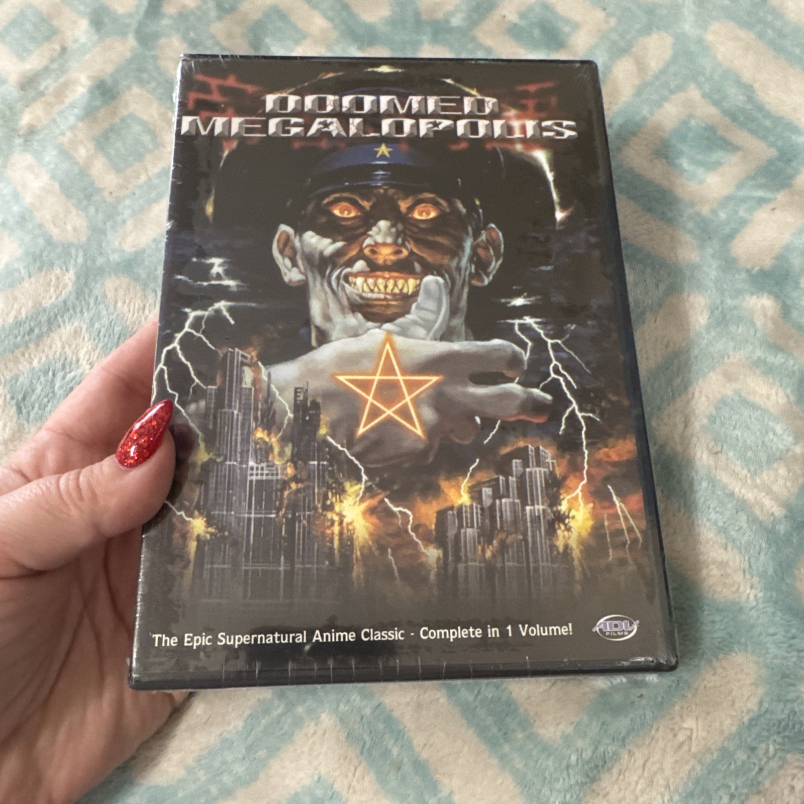 NEW** Doomed Megalopolis (DVD, 2002) Anime Horror Series OVA ADV Films