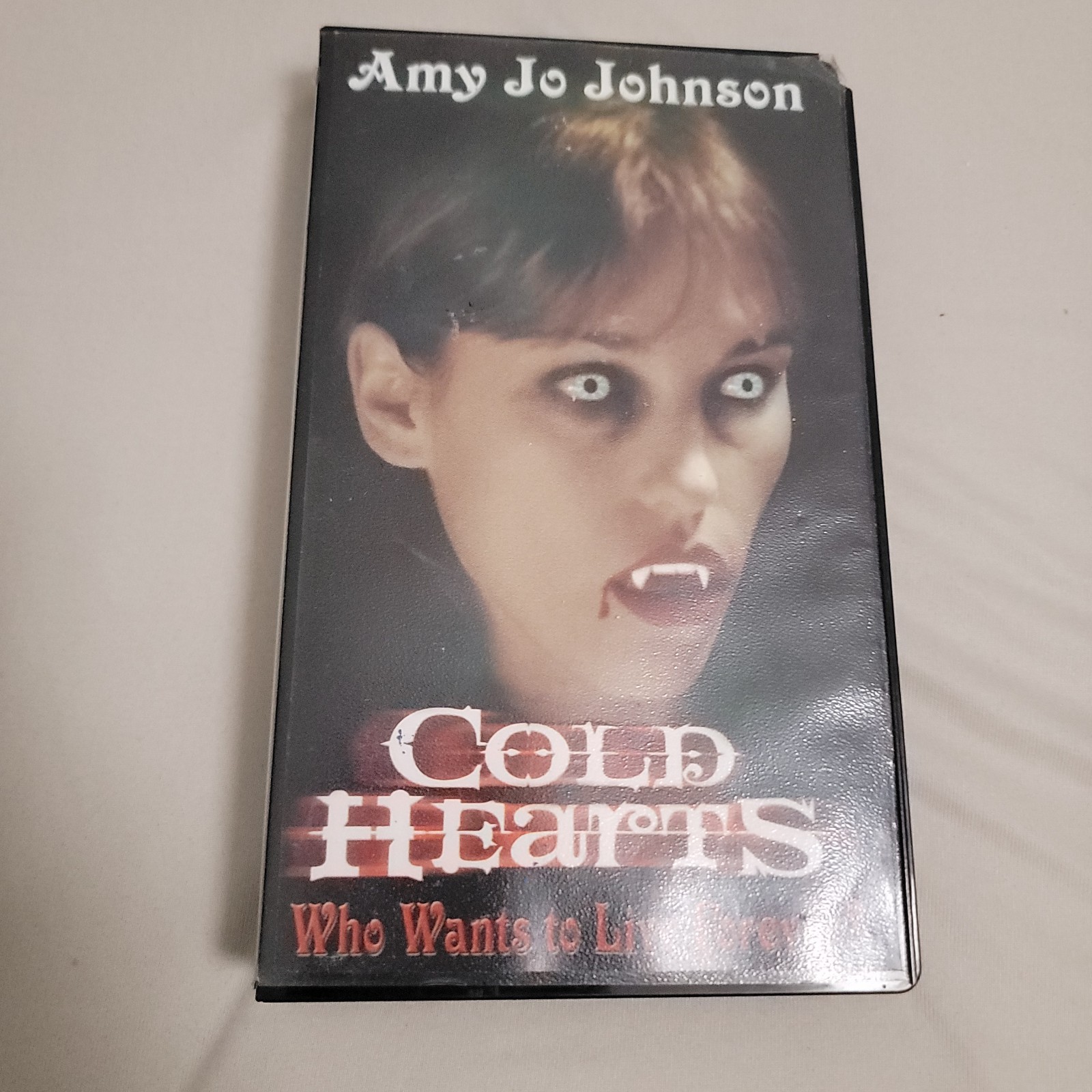 Cold Hearts VHS 1999 Screener Promo Tape Amy Jo Johnson Raven Pictures Horror