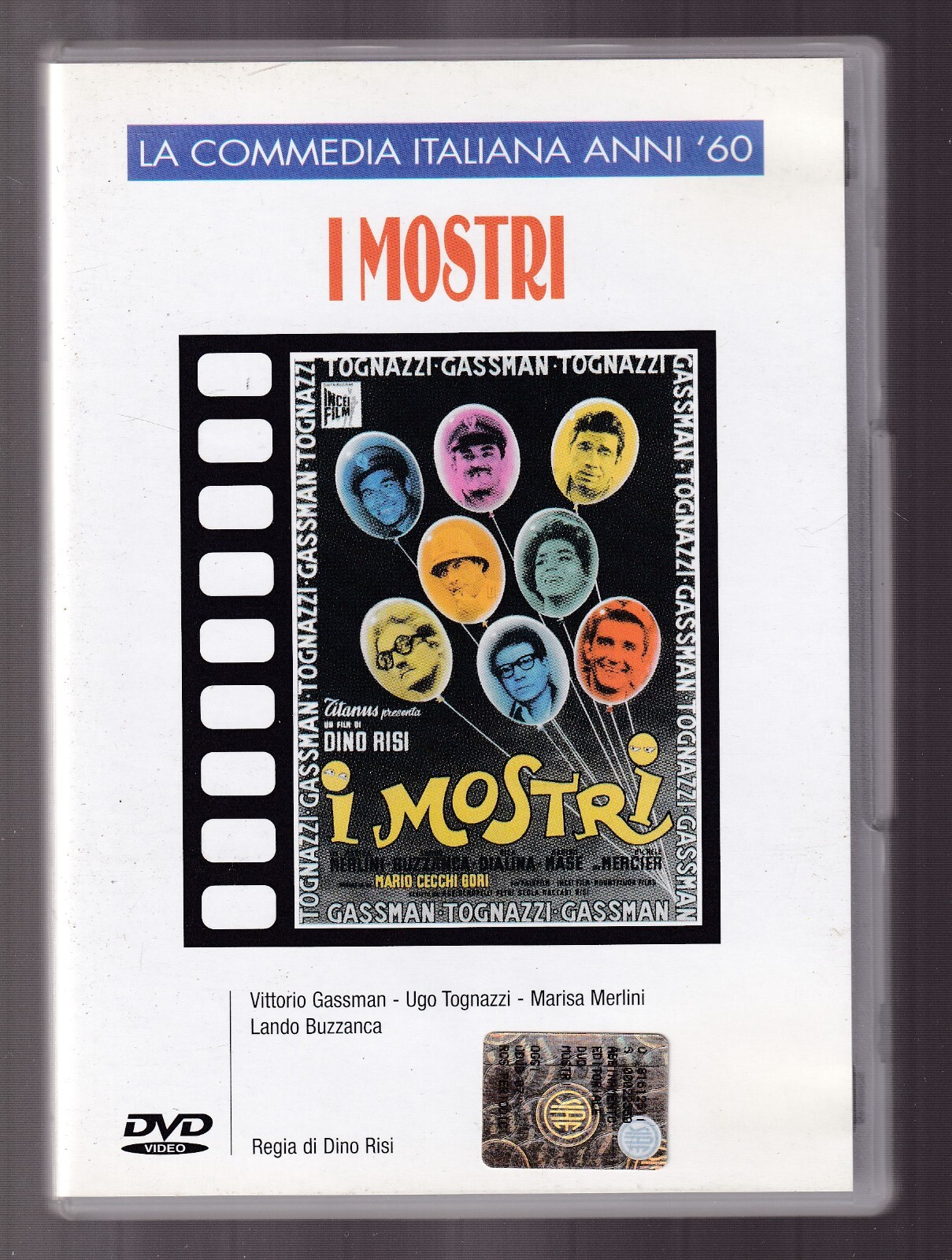 DVD Film La Commedia Italiana Anni 60 i Mostri SCA13