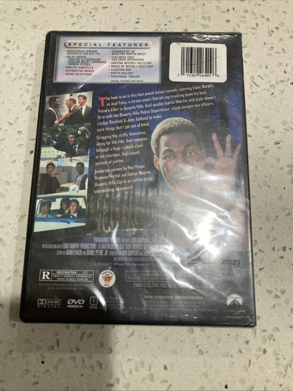 Beverly Hills Cop DVD Eddie Murphy Free Shipping Brand New Sealed