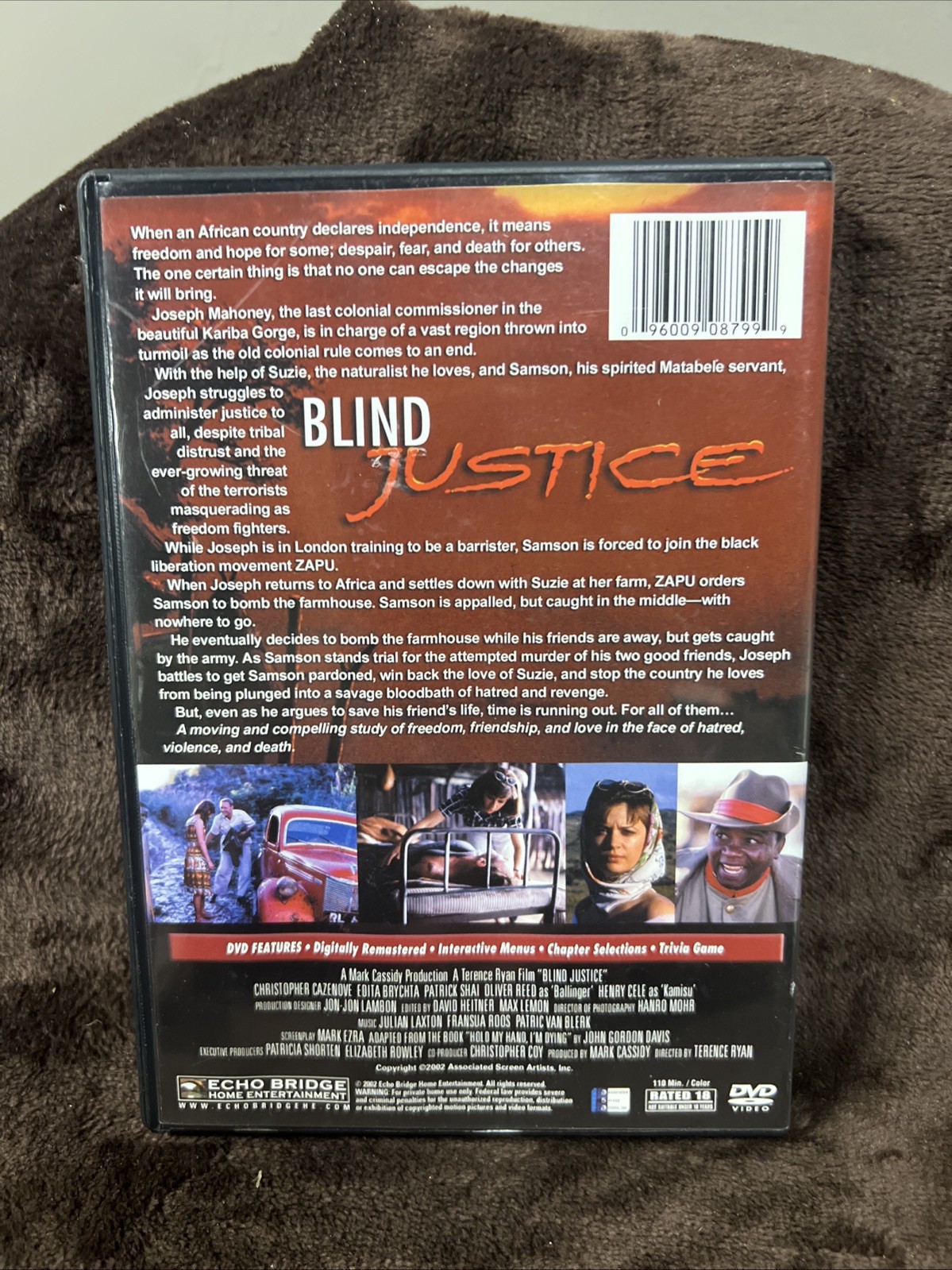 Blind Justice (DVD, 2002)