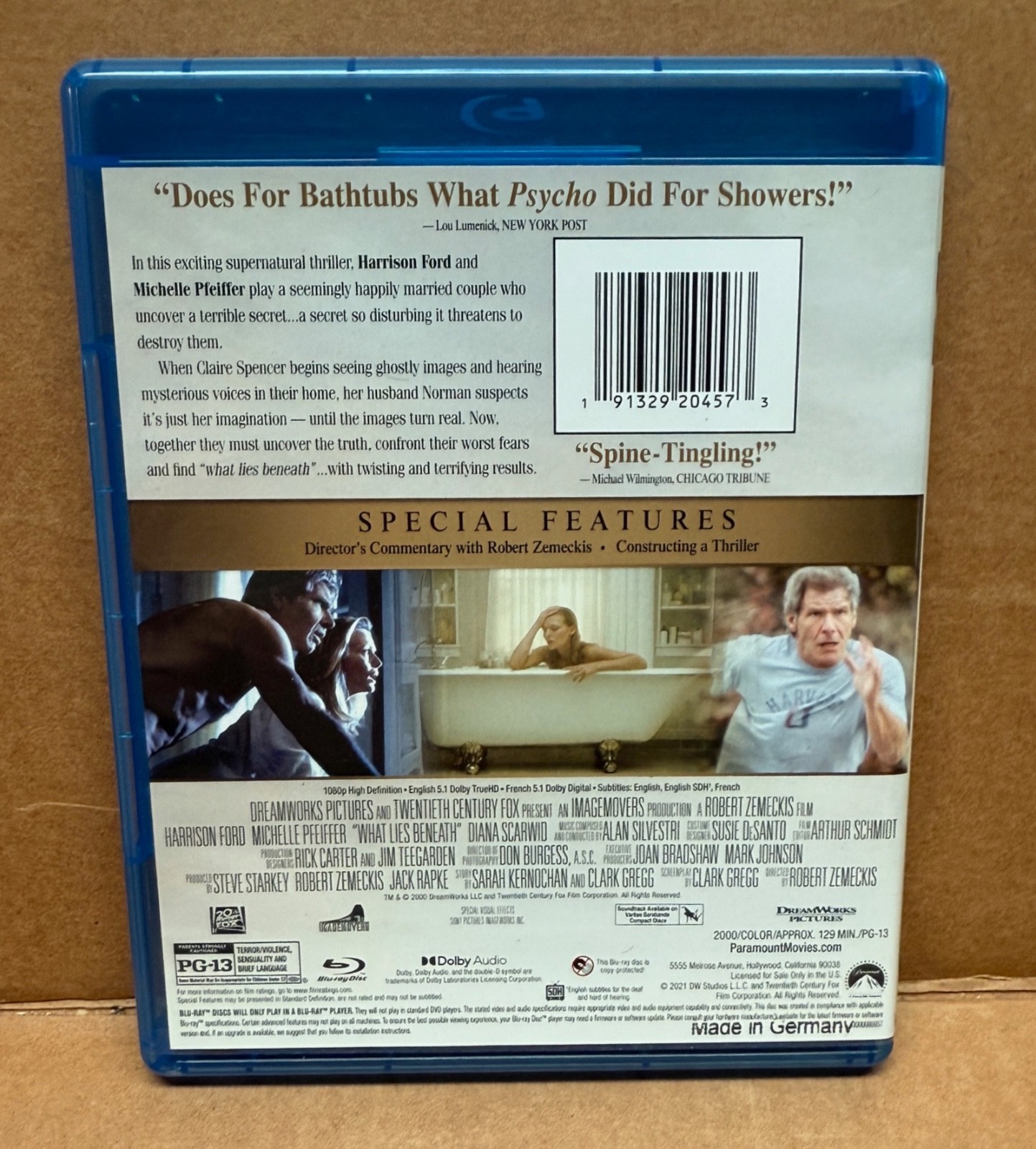 What Lies Beneath Blu-ray, Used