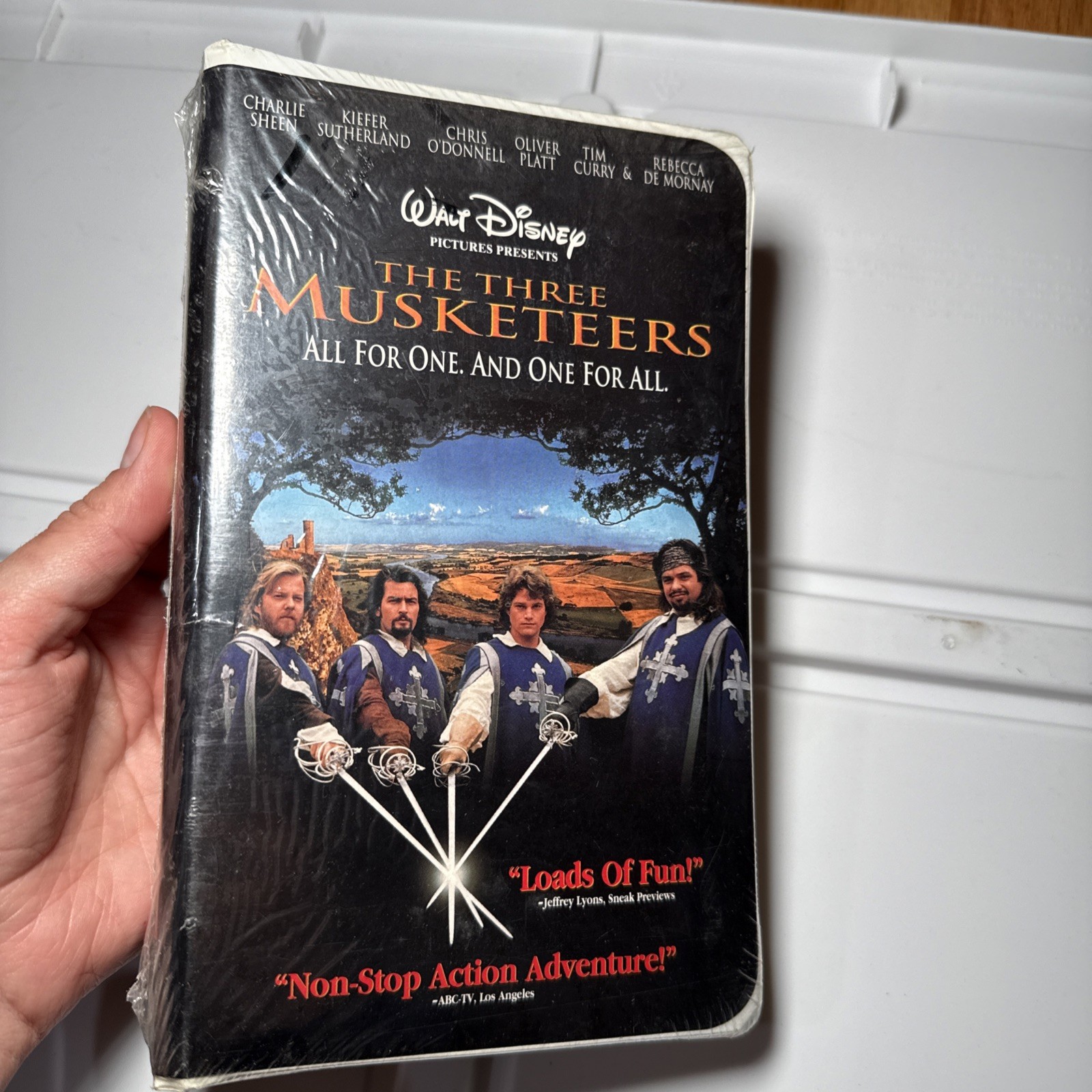 Disney The Three Musketeers (VHS, 1994) Clamshell Case NEW, Sealed