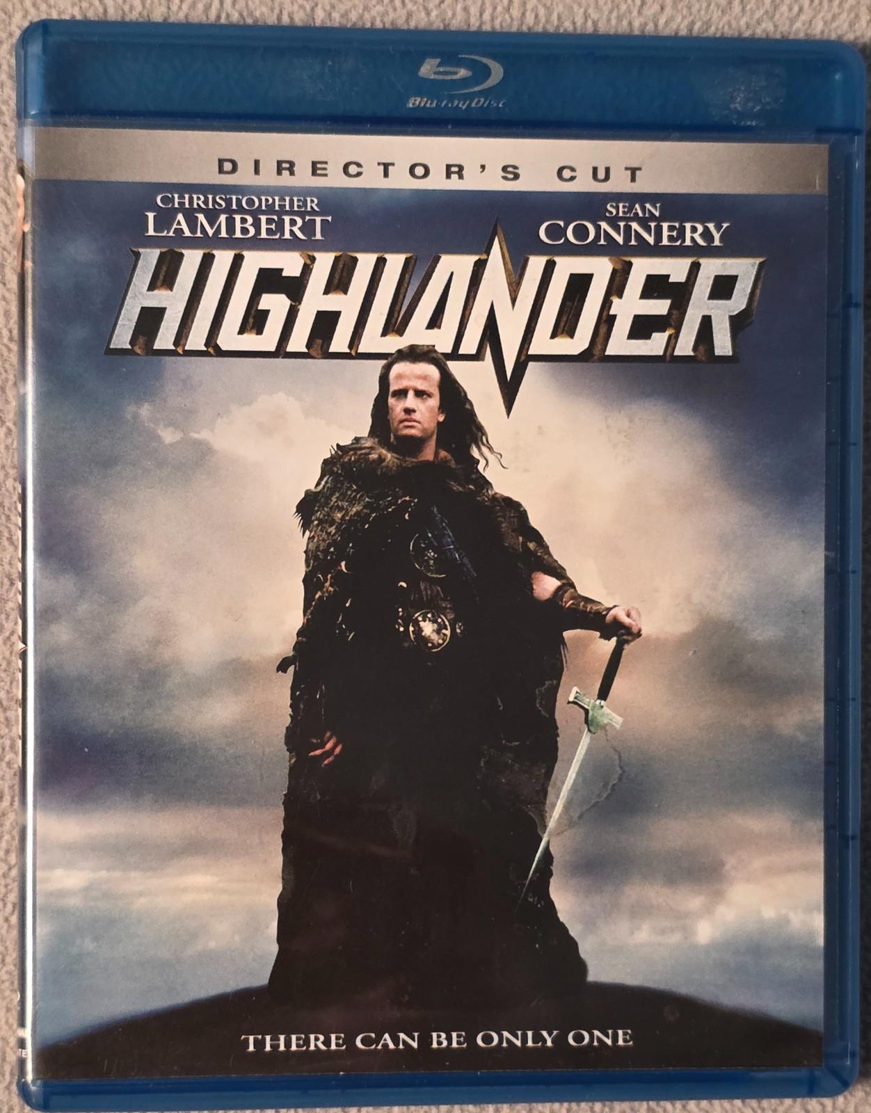 Highlander Director’s Cut Blu-ray Region A US Christopher Lambert & Sean Connery