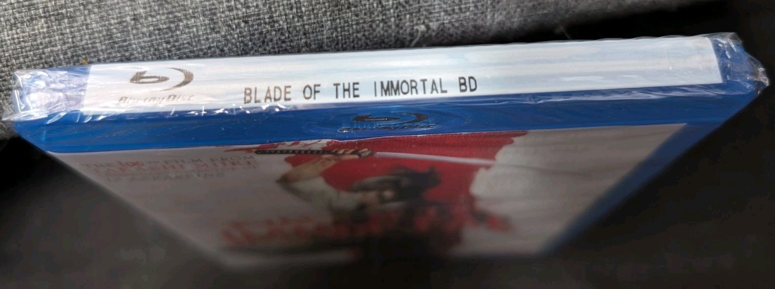Blade of the Immortal Blu-ray Takashi Miike Cult Samurai Action Extravaganza NEW