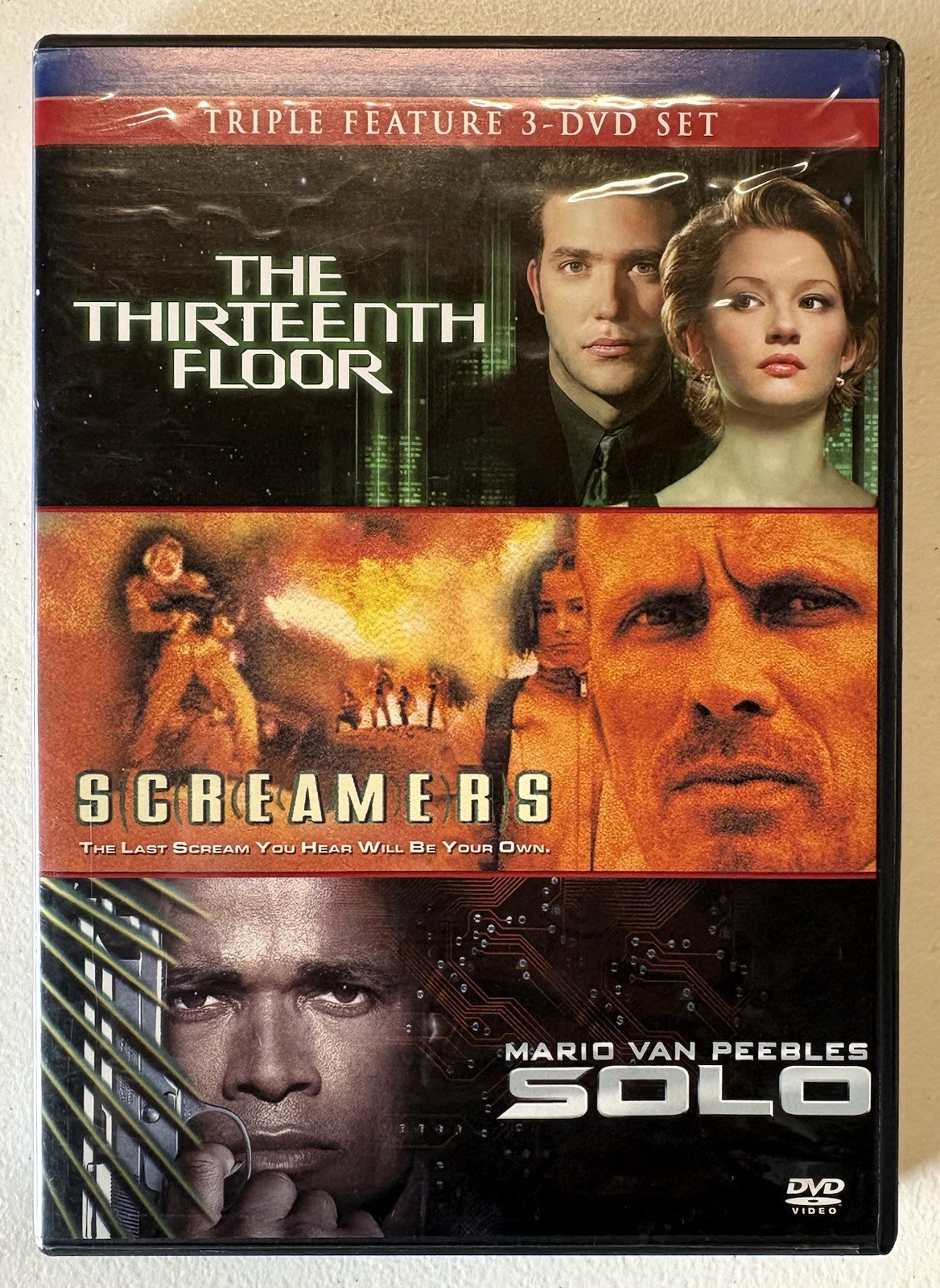 The Thirteenth Floor / Screamers / Solo DVD Set (3-Discs, 2008)