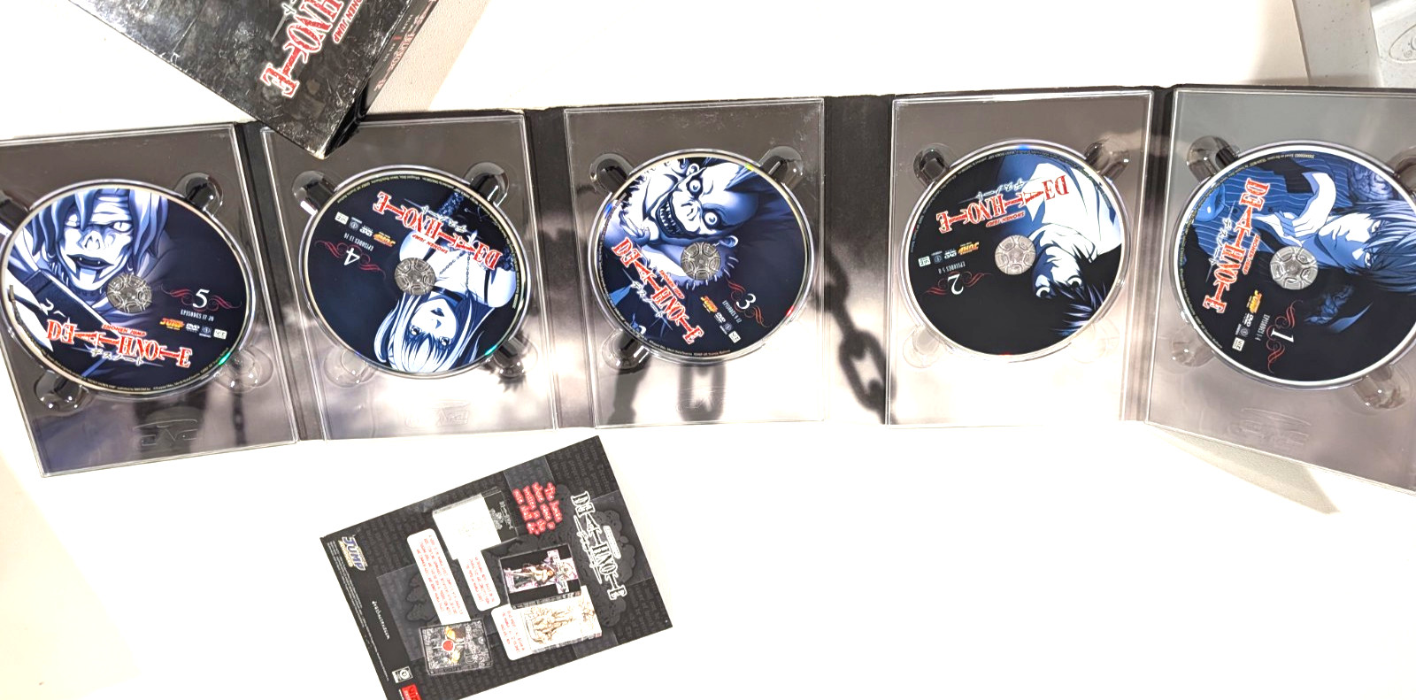 Shonen Jump DEATH NOTE Volume 1 DVD Box Set ANIME 1-20 Episodes
