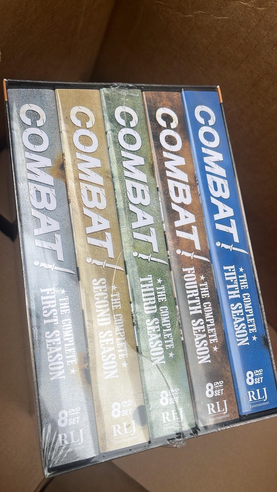 Combat Complete Series DVD Box Set Seasons 1-5 40-Disc Collection. Brand New!