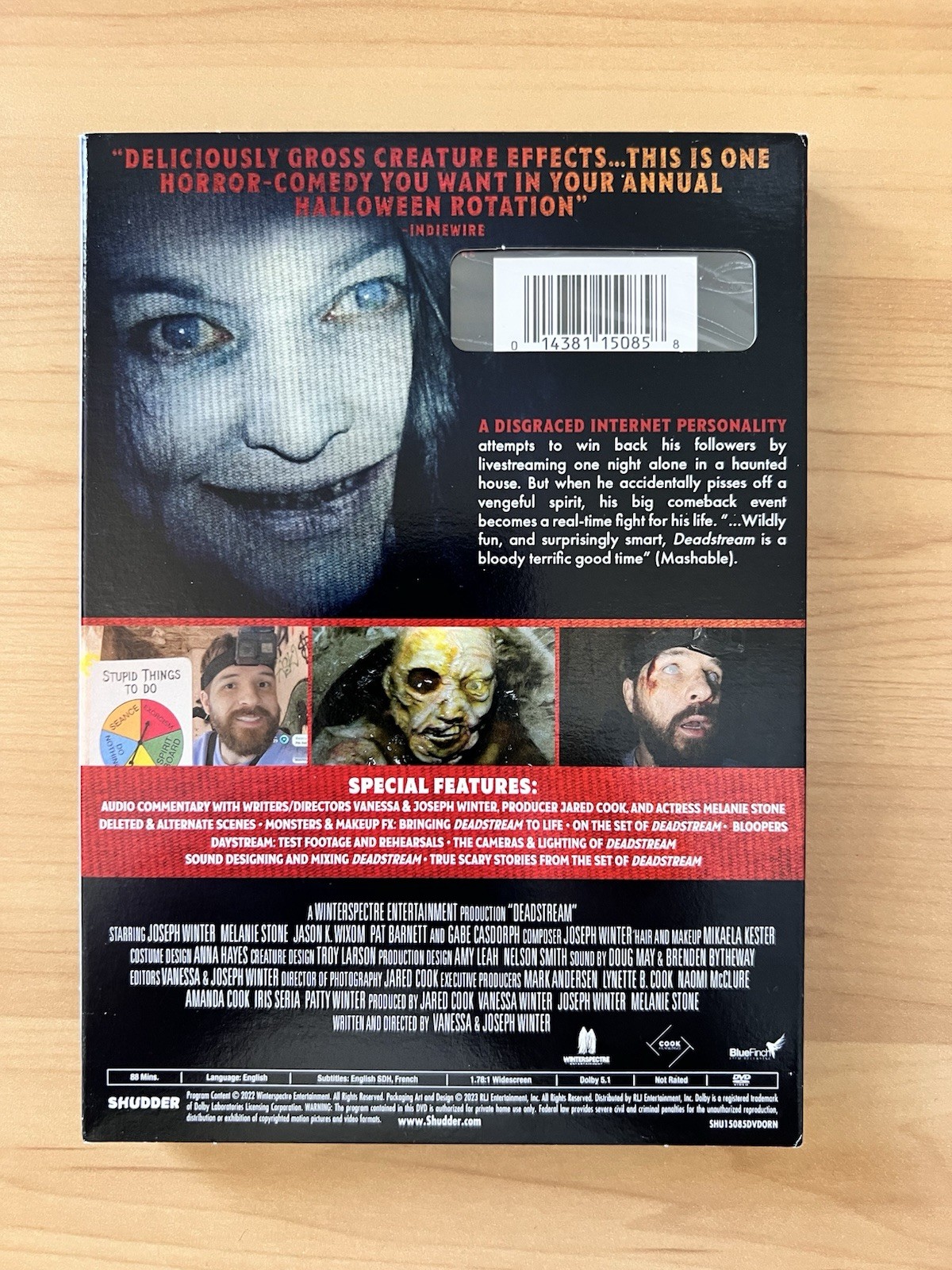 Deadstream (DVD, 2022) SEALED. M1