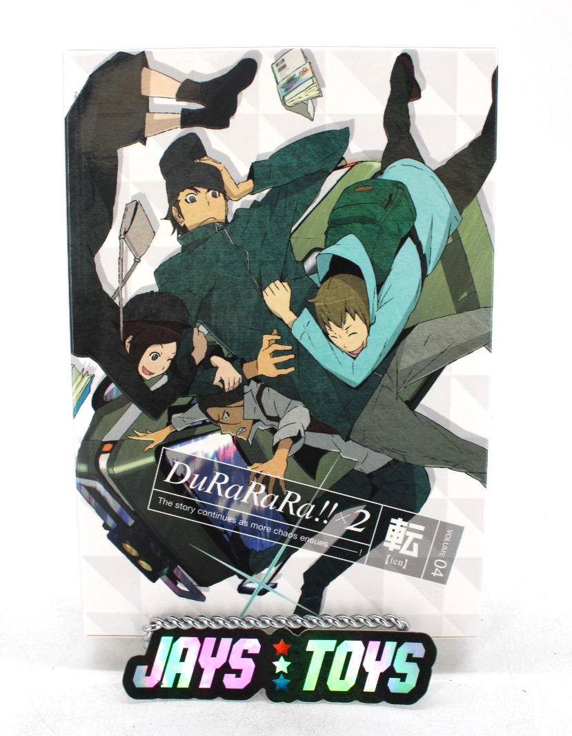 DuRaRaRa!! x2 Volume 4 DVD Set with Slipcase 2014 Aniplex Region 1/4 NTSC