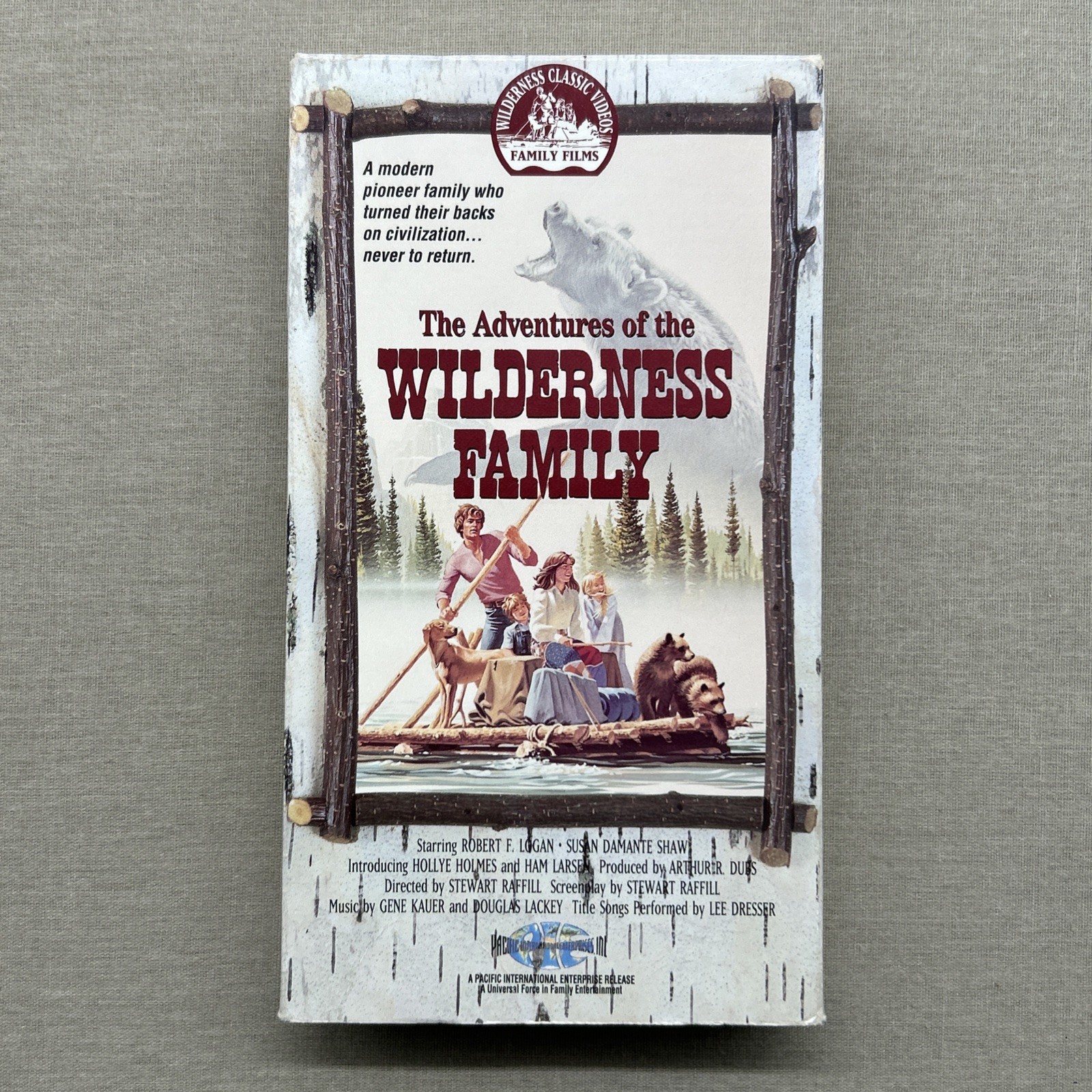 The Adventures of the Wilderness Family (VHS 1975) Natural World Mountain Action