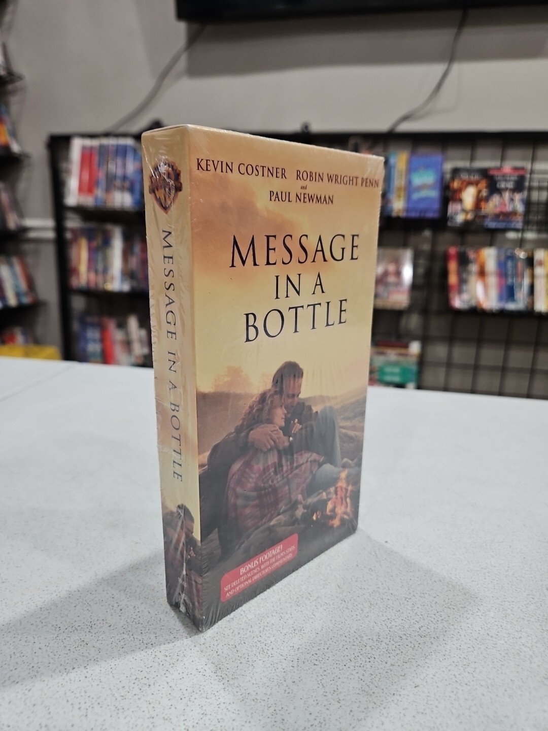 NEW – Message in a Bottle (VHS, 2000, Collectors Edition) Sealed 🇺🇸